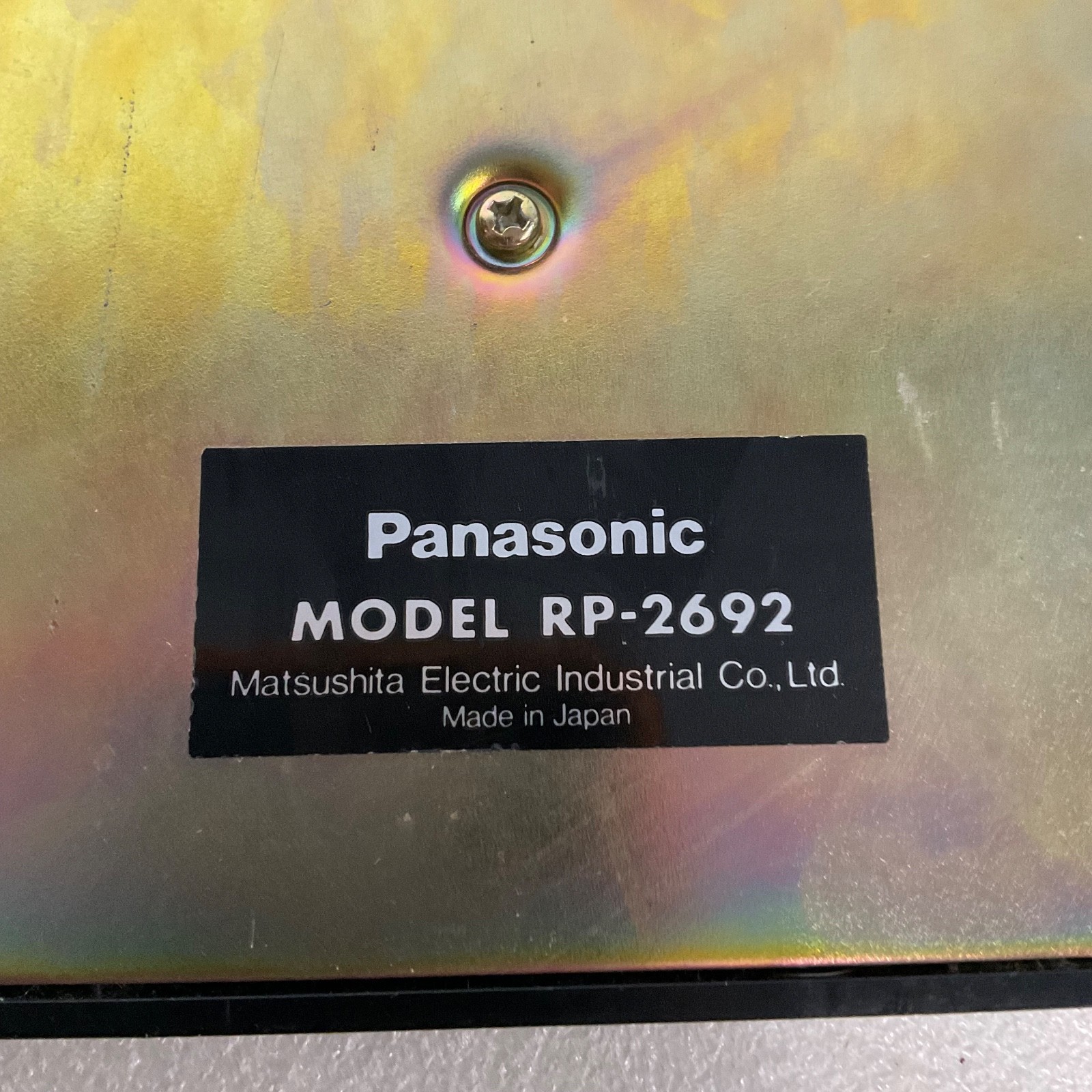 Panasonic RP-2692 Foot Pedal Control Switch for RR Transcribers Made in Japan - Image 5