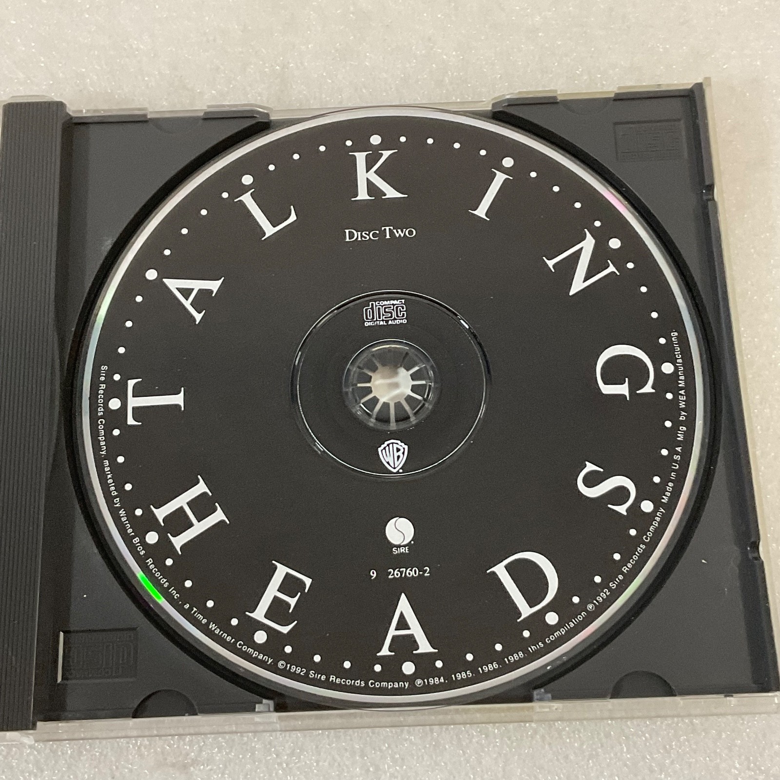Talking Heads Popular Favorites Disc Two CD 1984–1992 Sire Warner Bros - Image 15