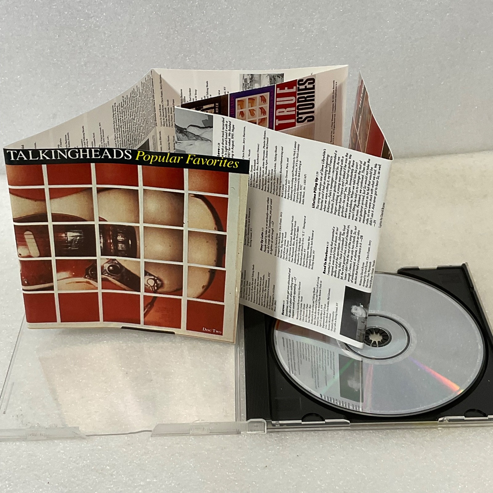 Talking Heads Popular Favorites Disc Two CD 1984–1992 Sire Warner Bros - Image 17