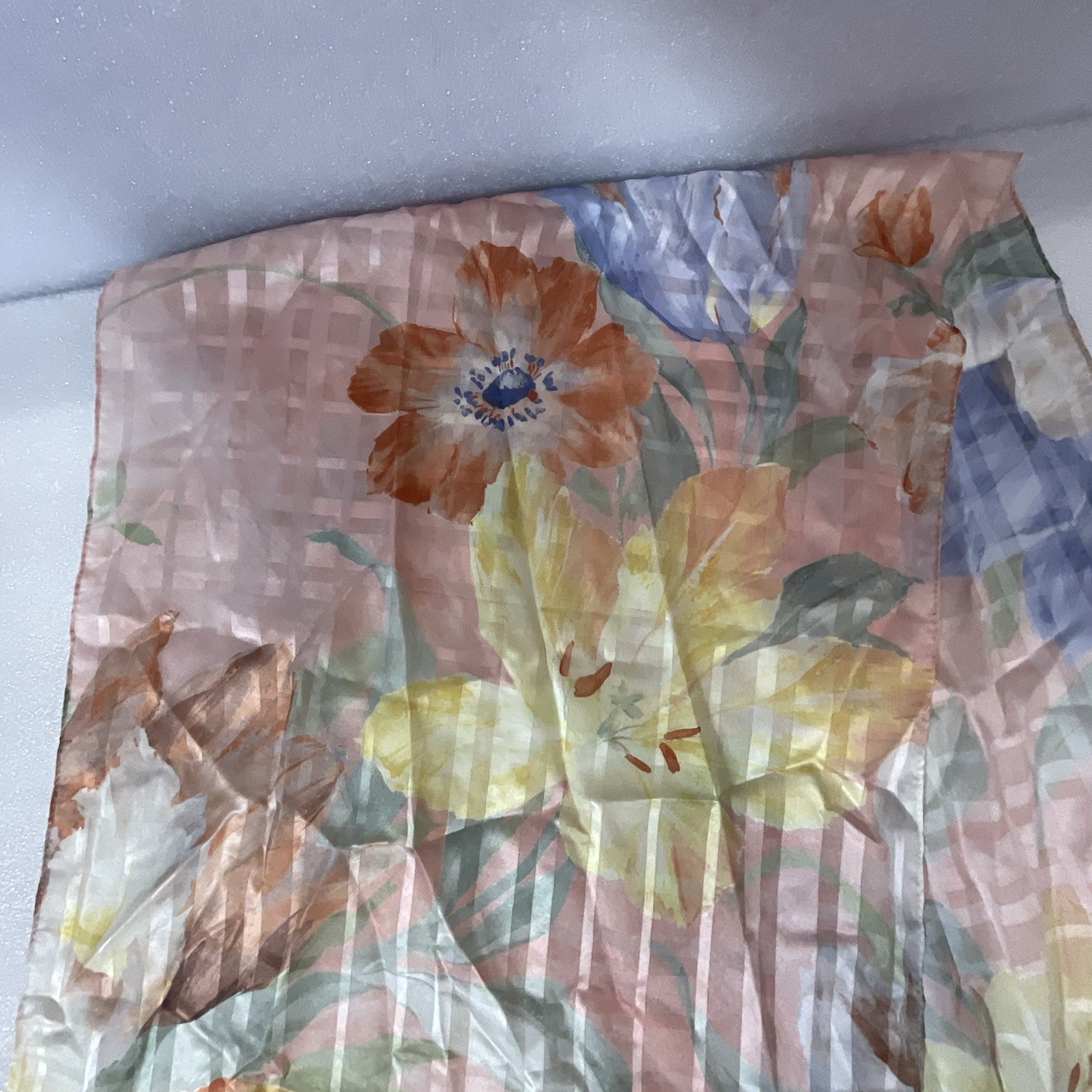Multicolor Pastel Floral Scarf 8” Wide By 60” Long GnuFashion - Image 11
