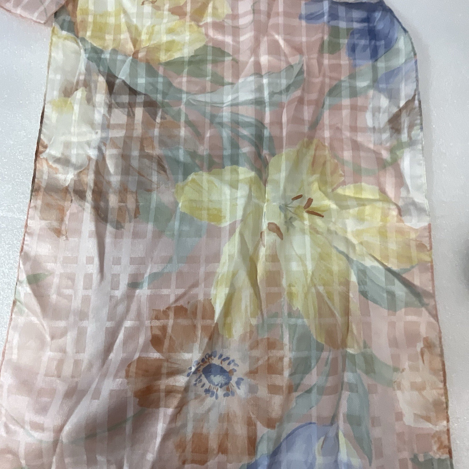 Multicolor Pastel Floral Scarf 8” Wide By 60” Long GnuFashion - Image 13