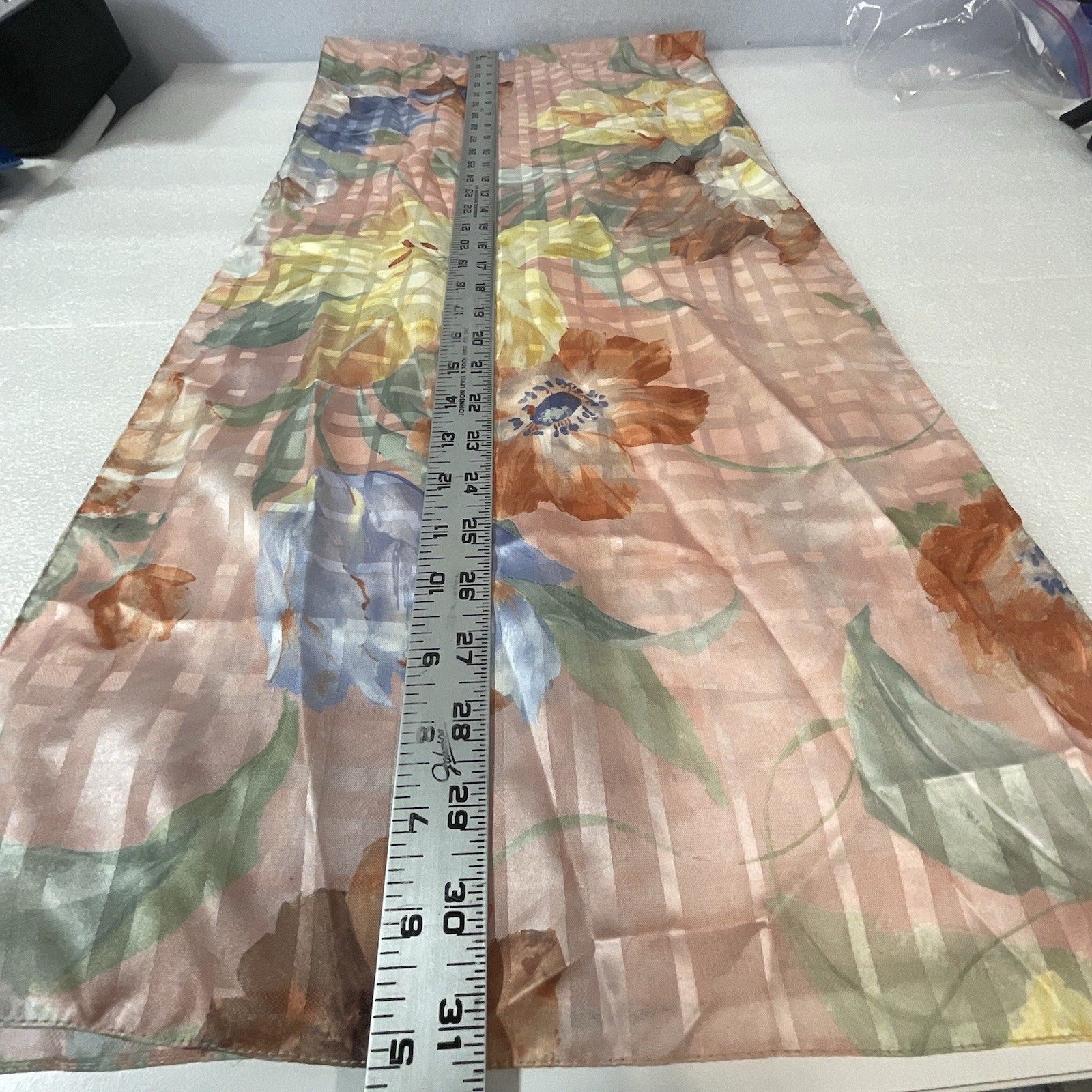 Multicolor Pastel Floral Scarf 8” Wide By 60” Long GnuFashion - Image 17