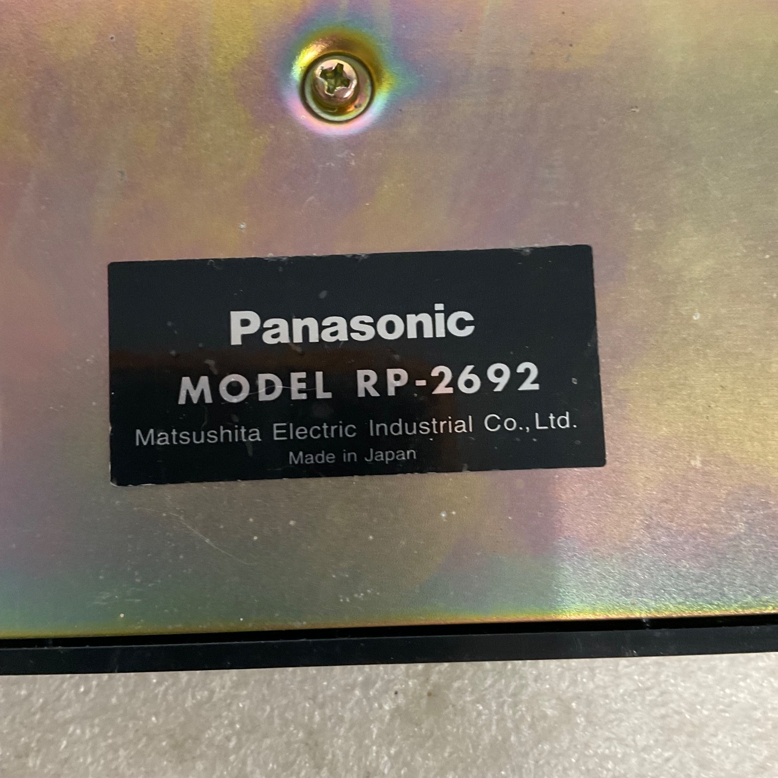Panasonic RP-2692 Foot Pedal Transcription Control for RR Series Recorders Japan - Image 8