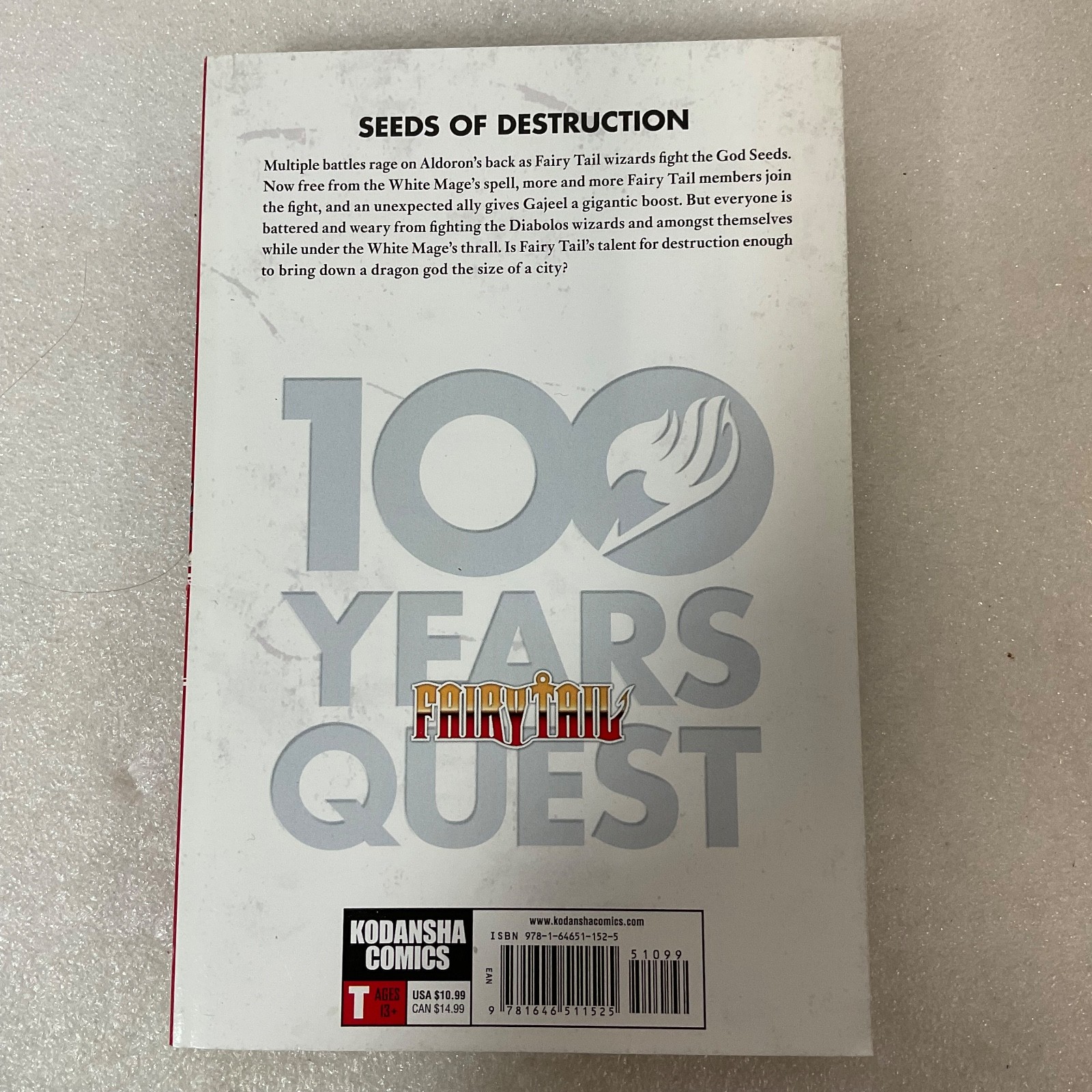 Fairy Tail 100 Years Quest Vol 7 Kodansha Comics Manga Hiro Mashima Atsuo Ueda - Image 2