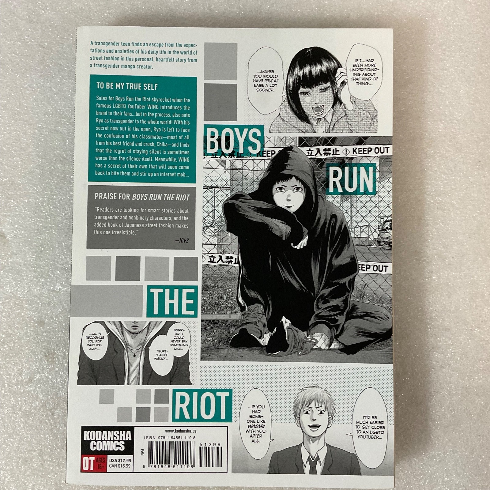Boys Run The Riot Vol 3 Manga by Keito Gaku | Kodansha Comics 2021 English - Image 1