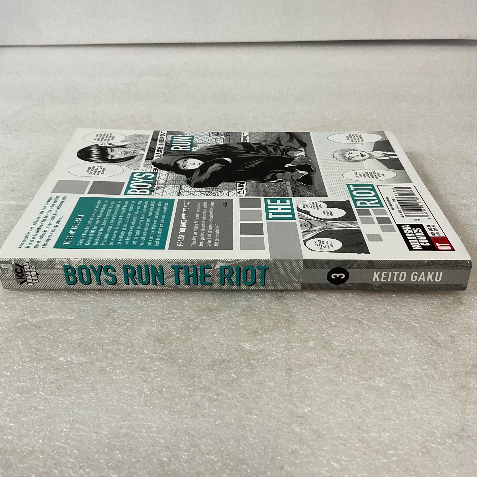Boys Run The Riot Vol 3 Manga by Keito Gaku | Kodansha Comics 2021 English - Image 3