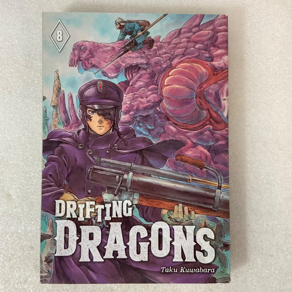 Drifting Dragons Vol 8 Manga by Taku Kuwabara (2021) Kodansha English Paperback - Image 1