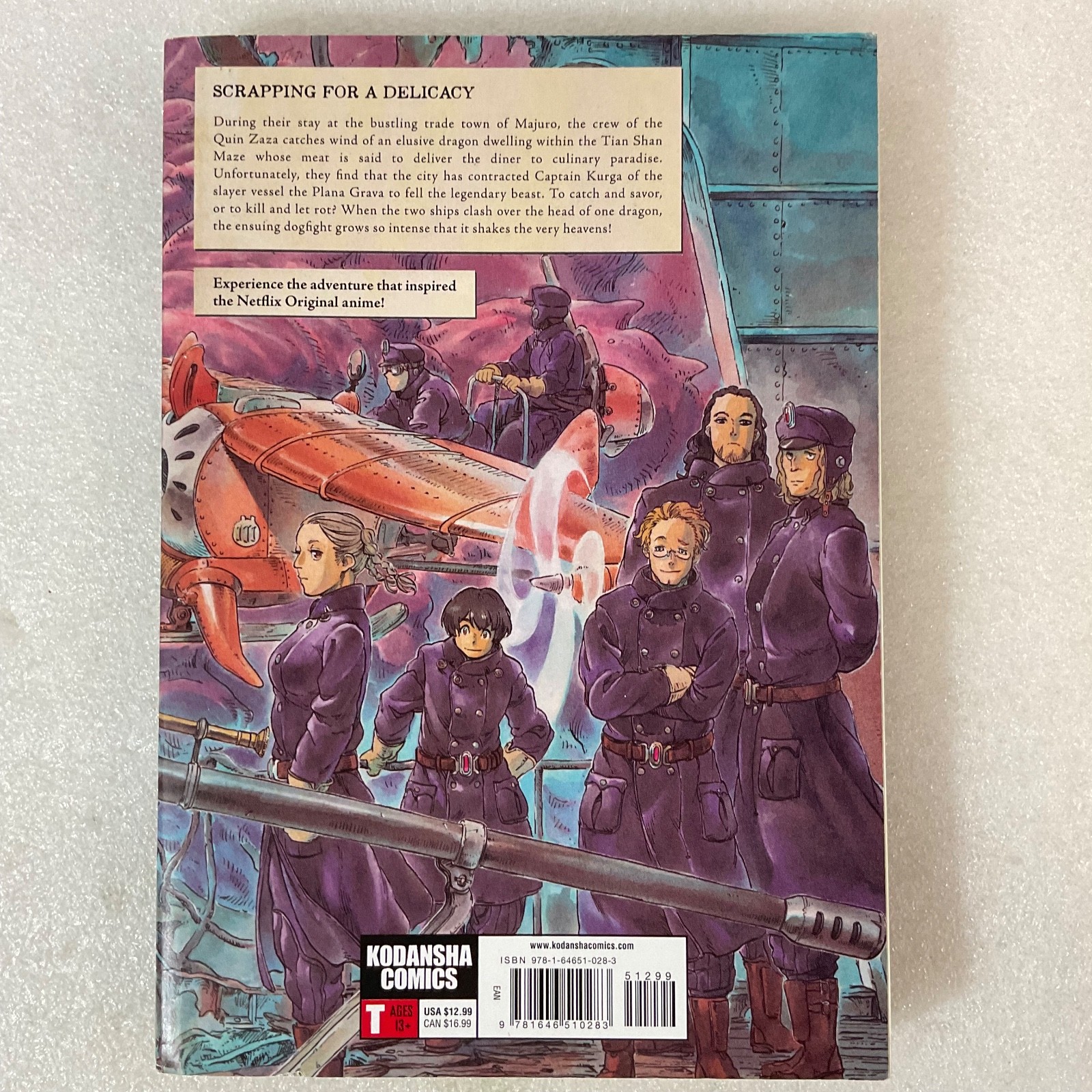 Drifting Dragons Vol 8 Manga by Taku Kuwabara (2021) Kodansha English Paperback - Image 2