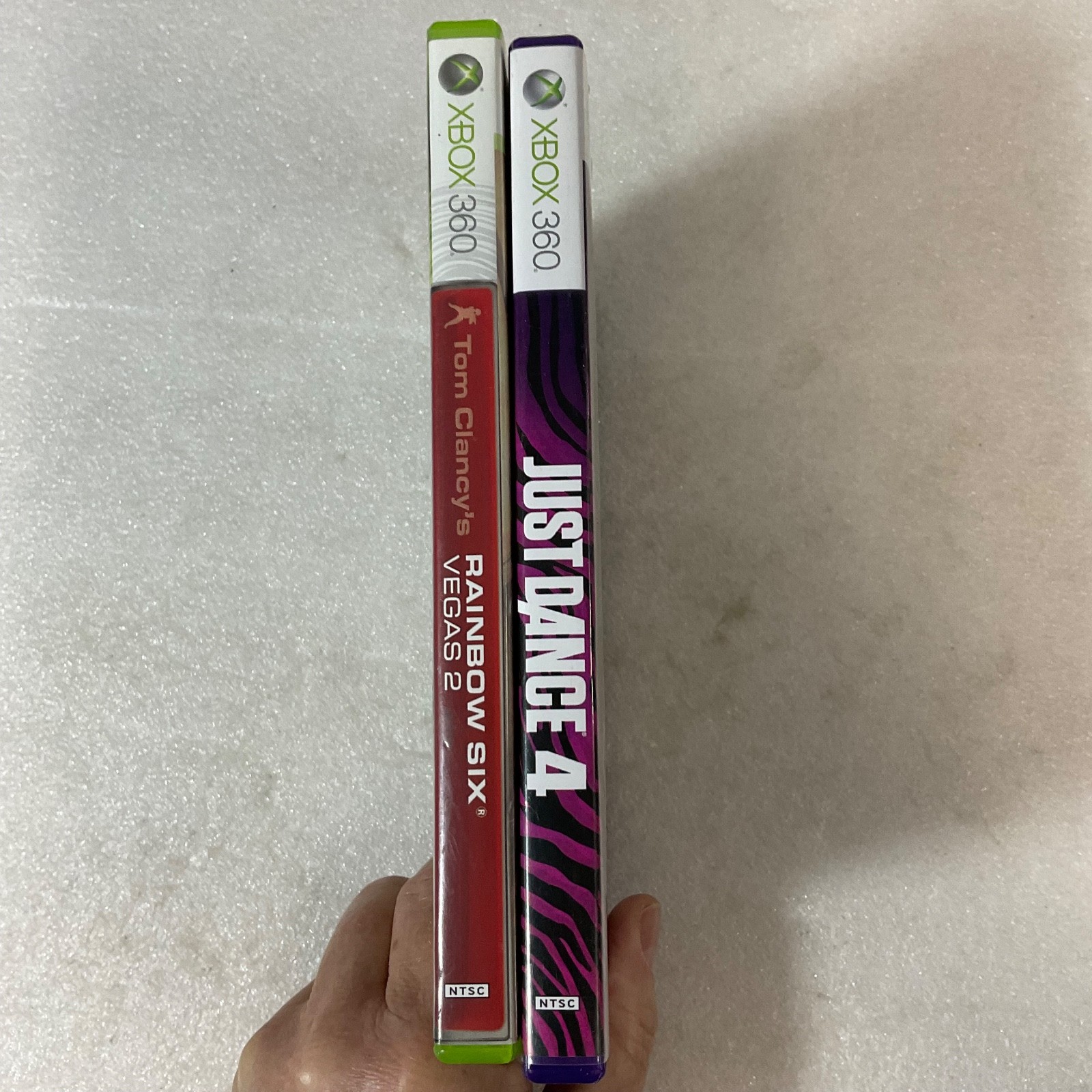 Xbox 360 Game Lot Rainbow Six Vegas 2 & Just Dance 4 Kinect Complete Tested - Image 3