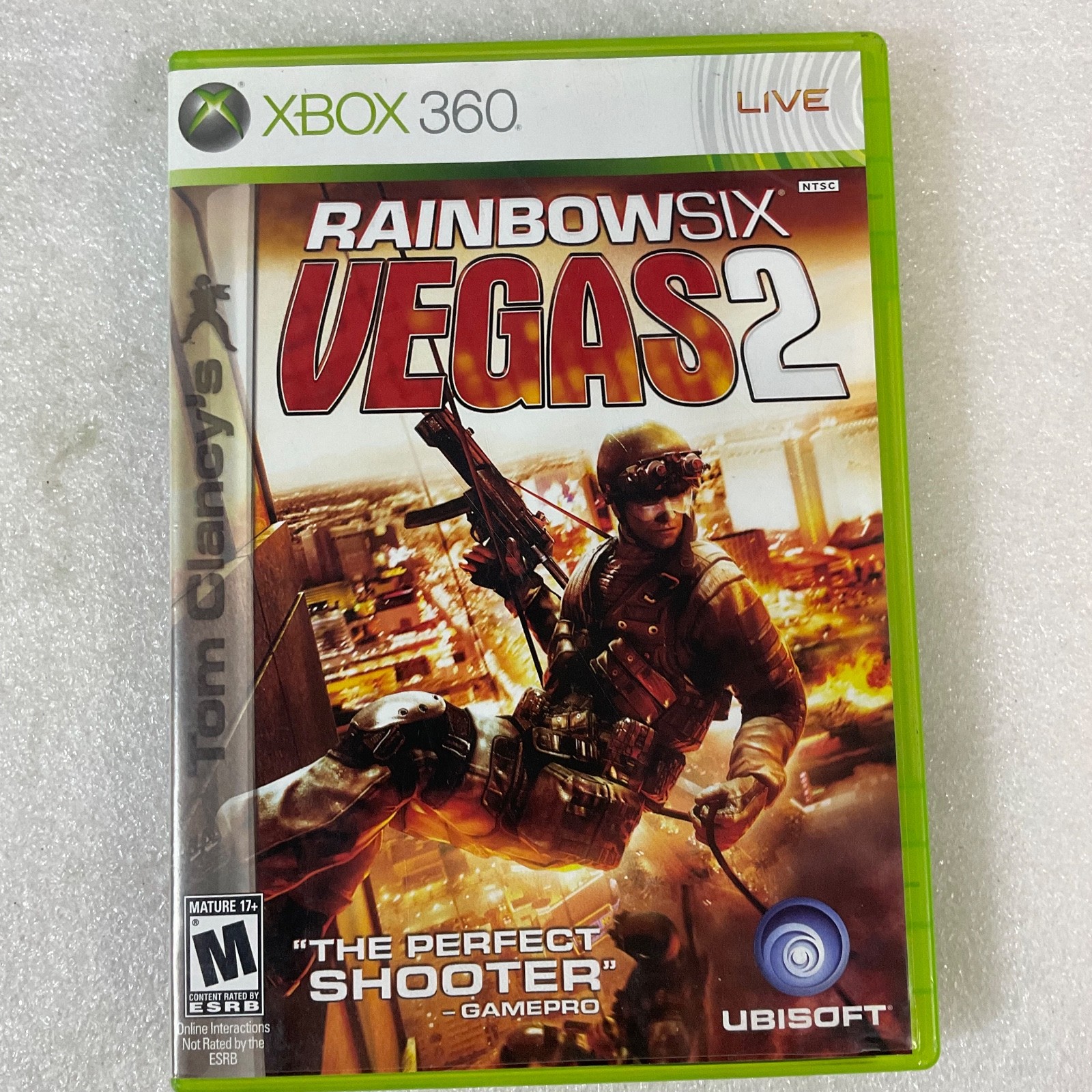 Xbox 360 Game Lot Rainbow Six Vegas 2 & Just Dance 4 Kinect Complete Tested - Image 6