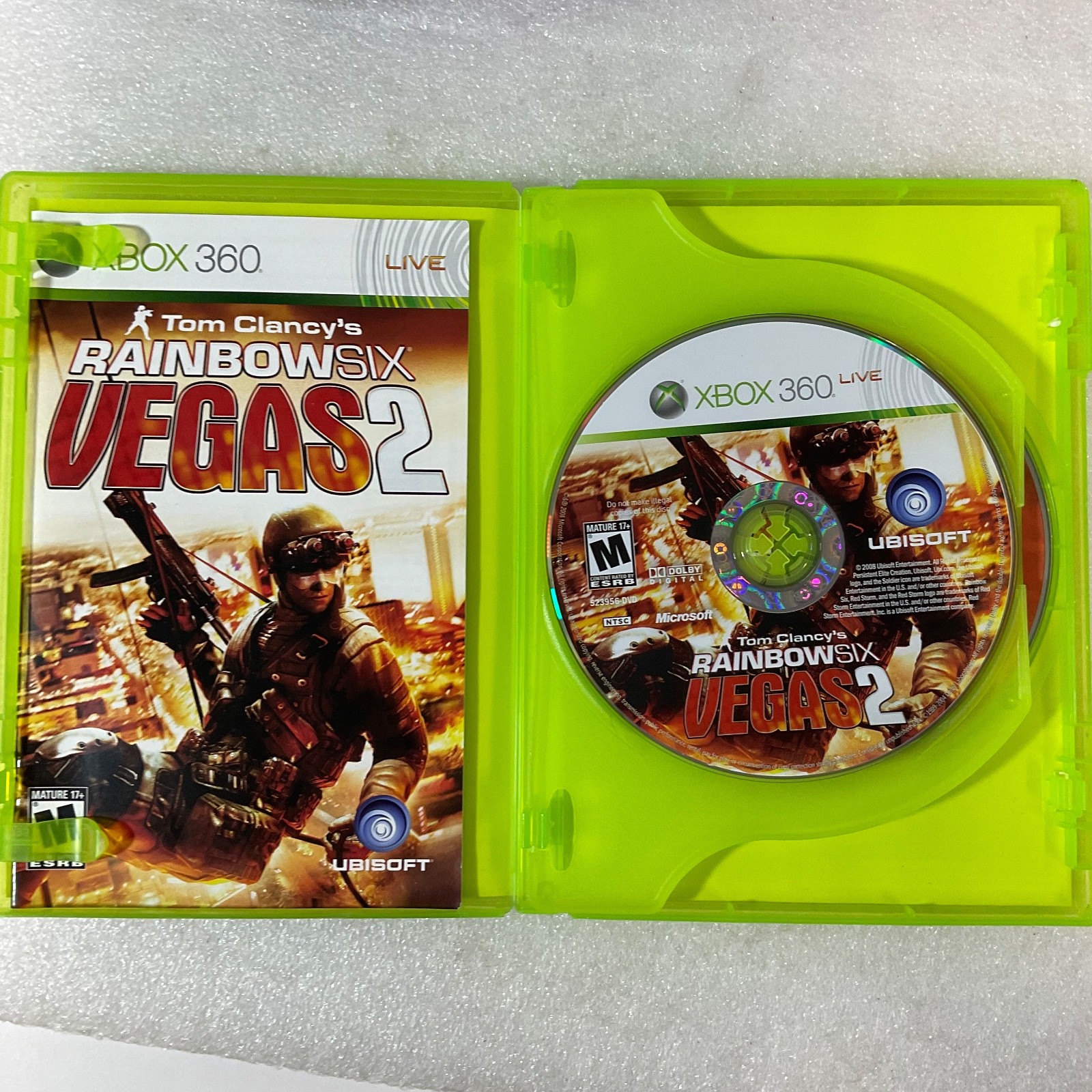 Xbox 360 Game Lot Rainbow Six Vegas 2 & Just Dance 4 Kinect Complete Tested - Image 10