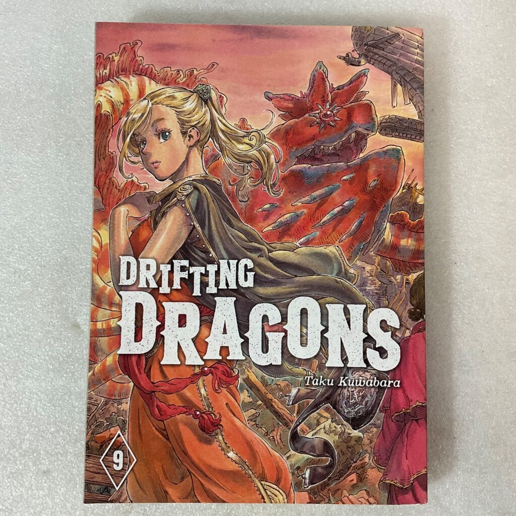 Drifting Dragons Vol 9 Manga by Taku Kuwabara Kodansha Comics 2021 Paperback - Image 1