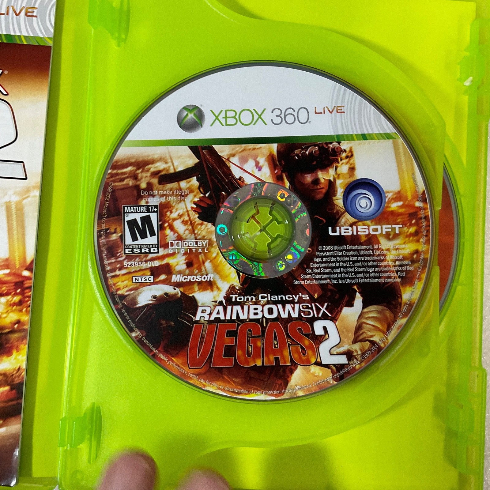 Xbox 360 Game Lot Rainbow Six Vegas 2 & Just Dance 4 Kinect Complete Tested - Image 11