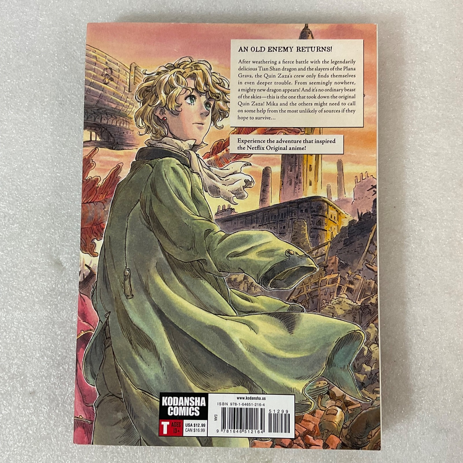 Drifting Dragons Vol 9 Manga by Taku Kuwabara Kodansha Comics 2021 Paperback - Image 2