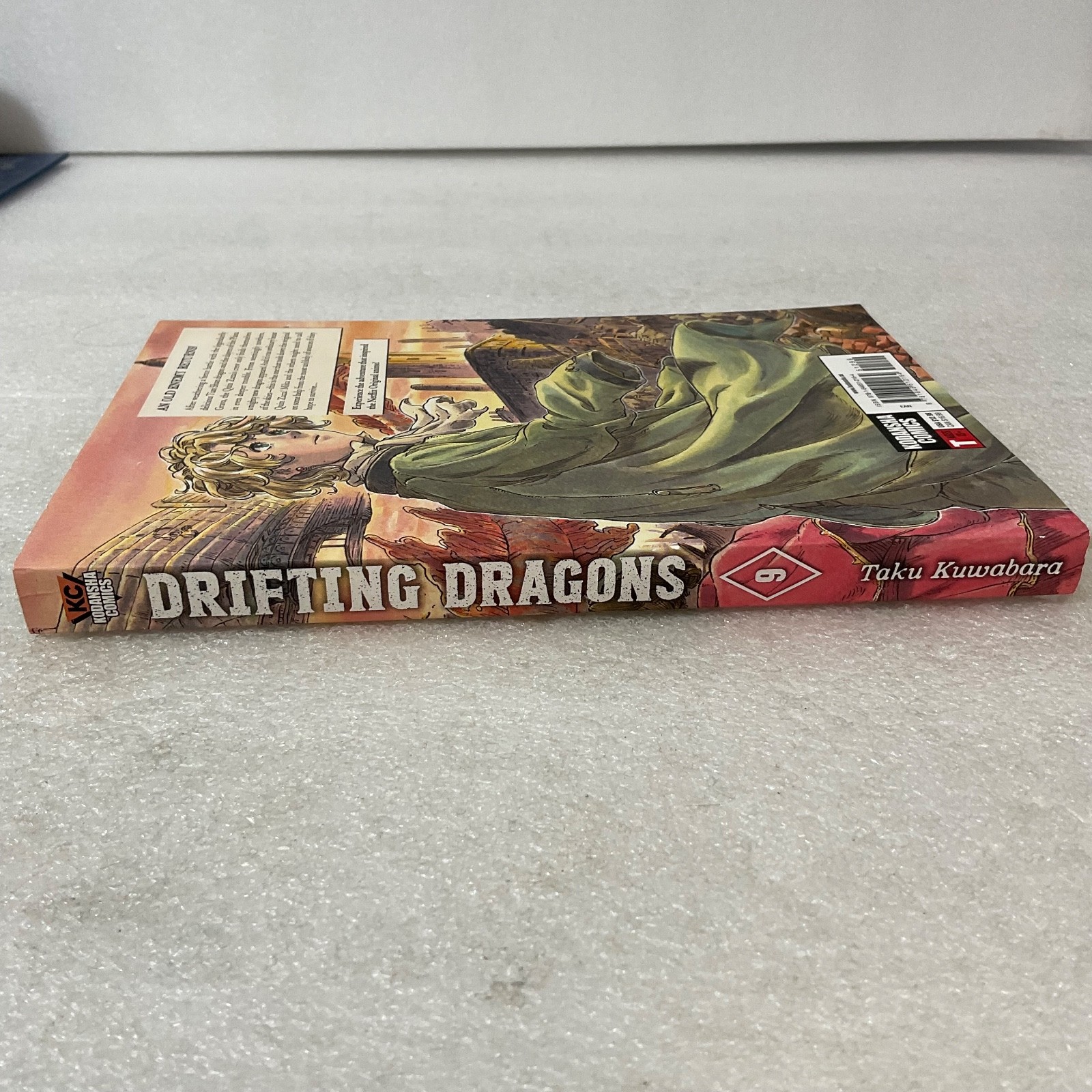 Drifting Dragons Vol 9 Manga by Taku Kuwabara Kodansha Comics 2021 Paperback - Image 3