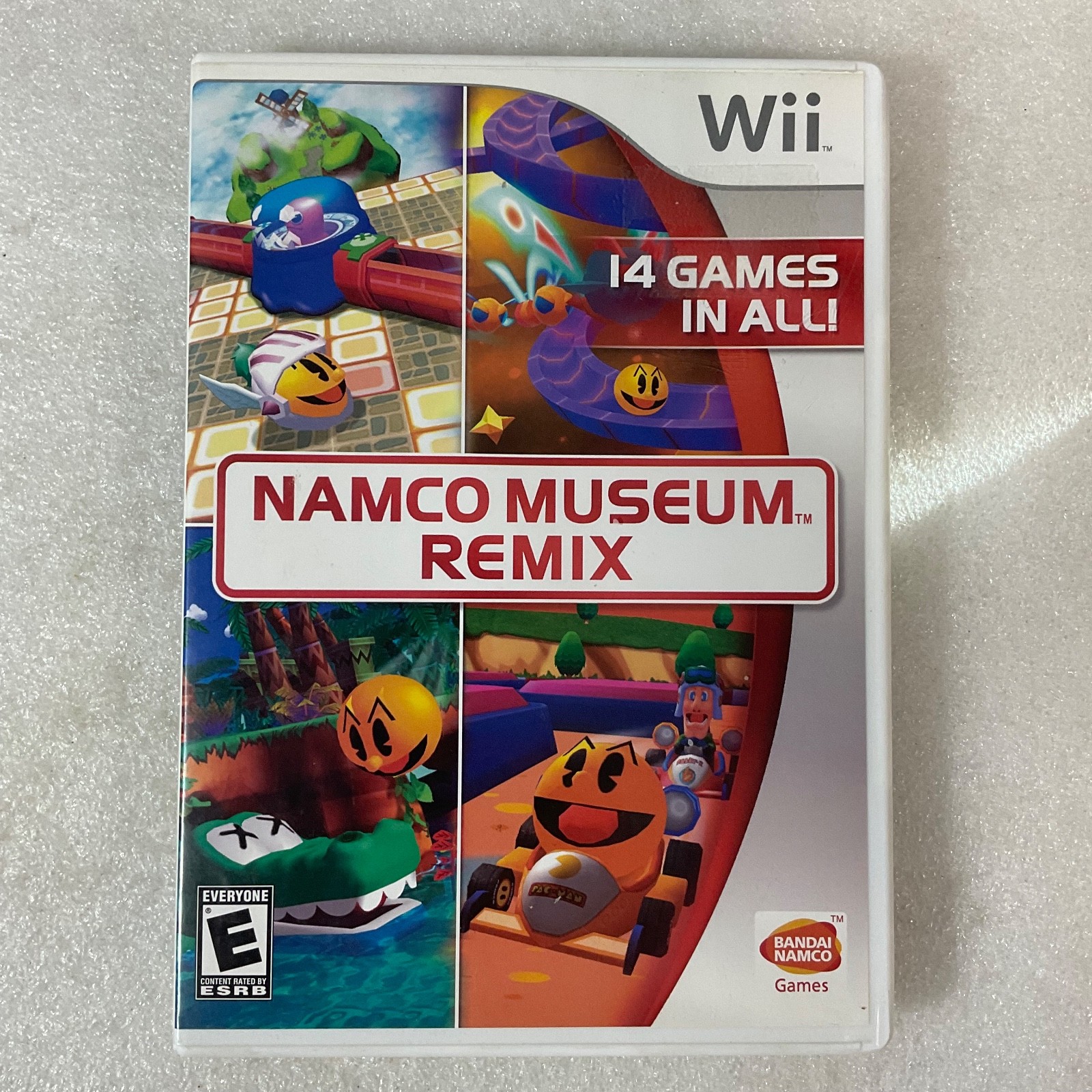 Namco Museum Remix Wii Game Complete CIB 2007 Bandai Namco 14 Arcade Classics - Image 1