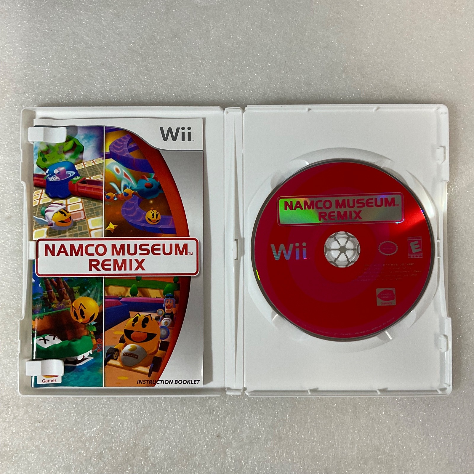 Namco Museum Remix Wii Game Complete CIB 2007 Bandai Namco 14 Arcade Classics - Image 4