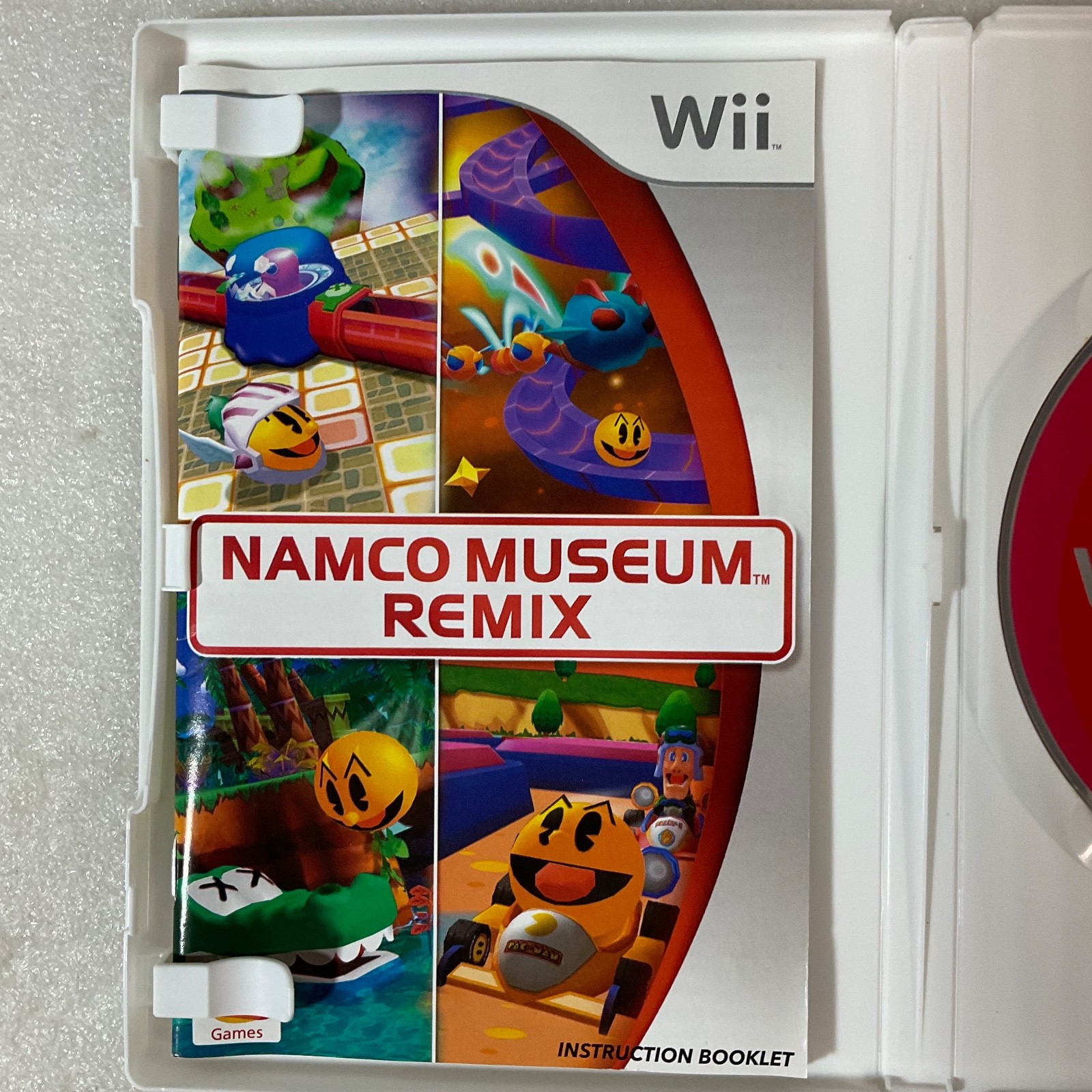 Namco Museum Remix Wii Game Complete CIB 2007 Bandai Namco 14 Arcade Classics - Image 5