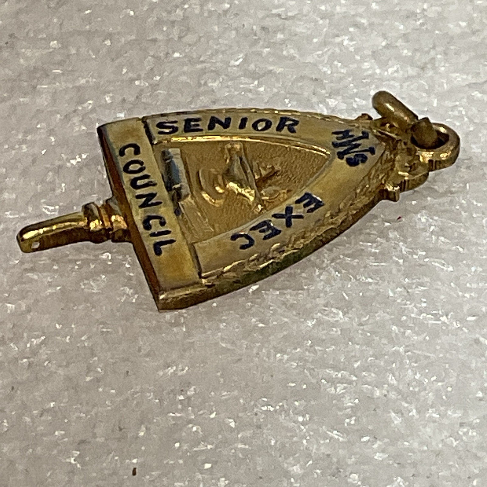Pendant Wehawken High School New Jersey Senior Exec Council EB Pres Engraved - Image 5