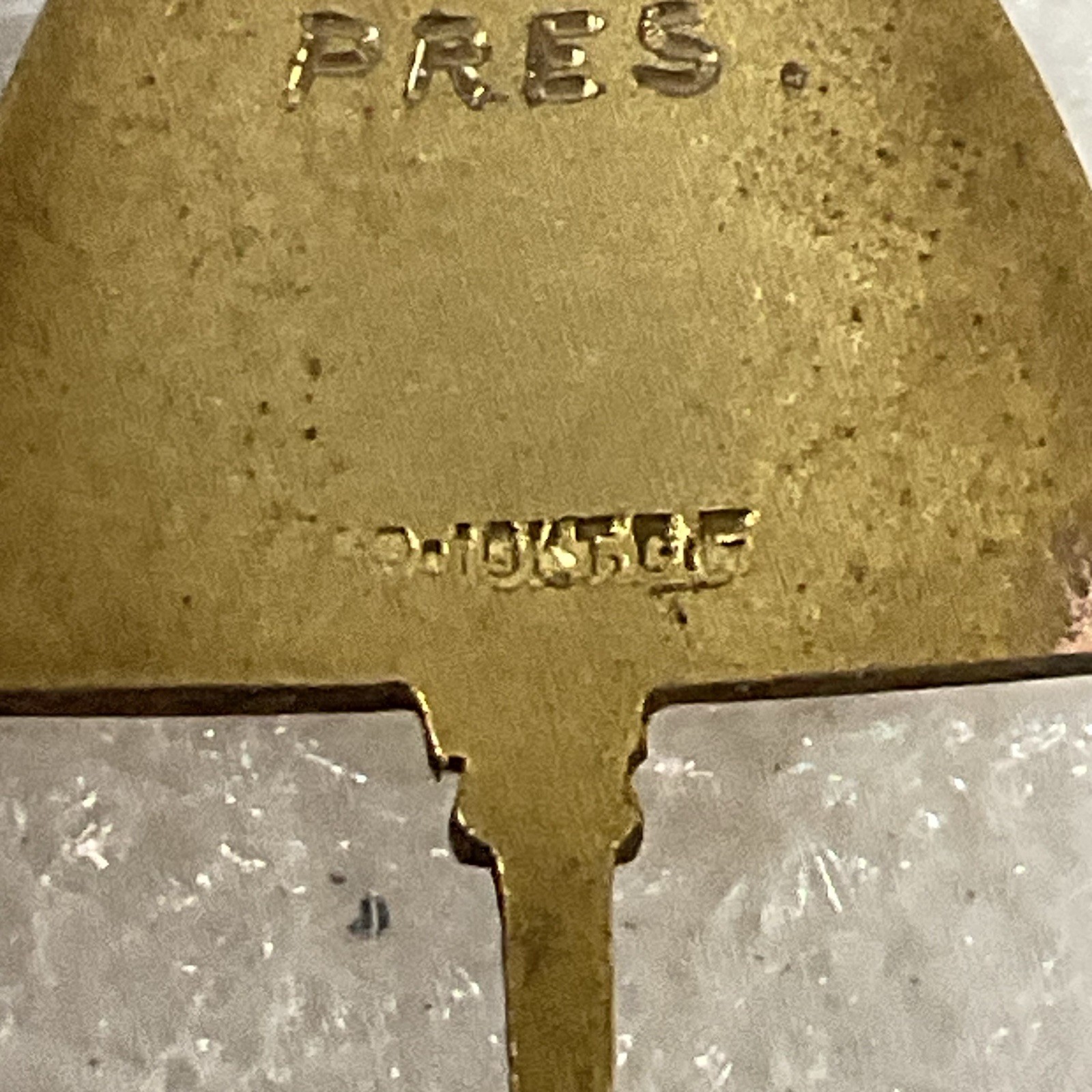 Pendant Wehawken High School New Jersey Senior Exec Council EB Pres Engraved - Image 6