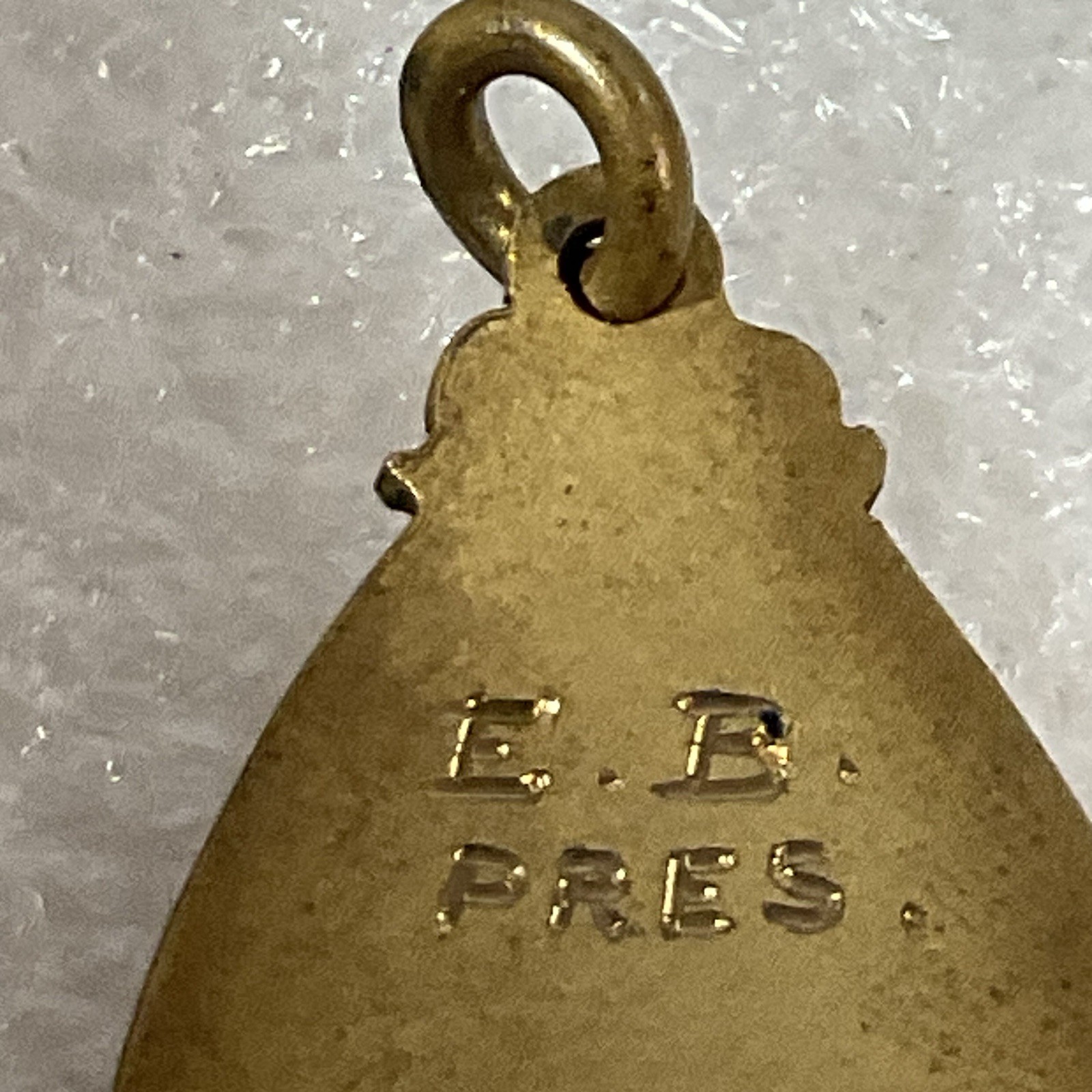 Pendant Wehawken High School New Jersey Senior Exec Council EB Pres Engraved - Image 7