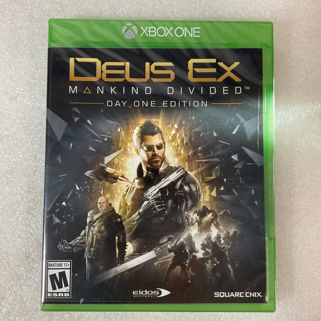 Deus Ex Mankind Divided Day One Edition Xbox One New Sealed - Image 1