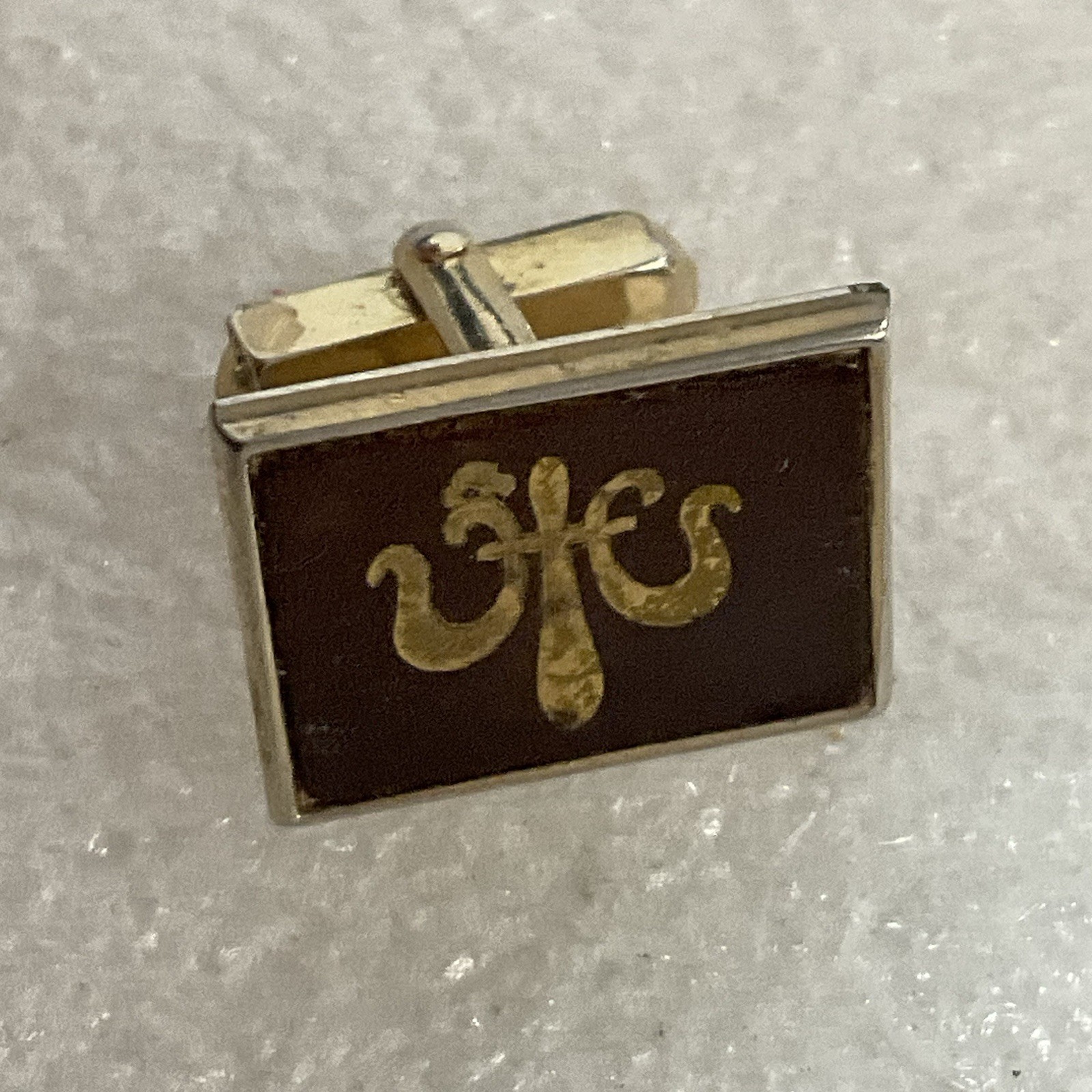 Swank Men Vintage Stamped Leather Feur De Lis Cuff Links Fashion Costume Jewelry - Image 13