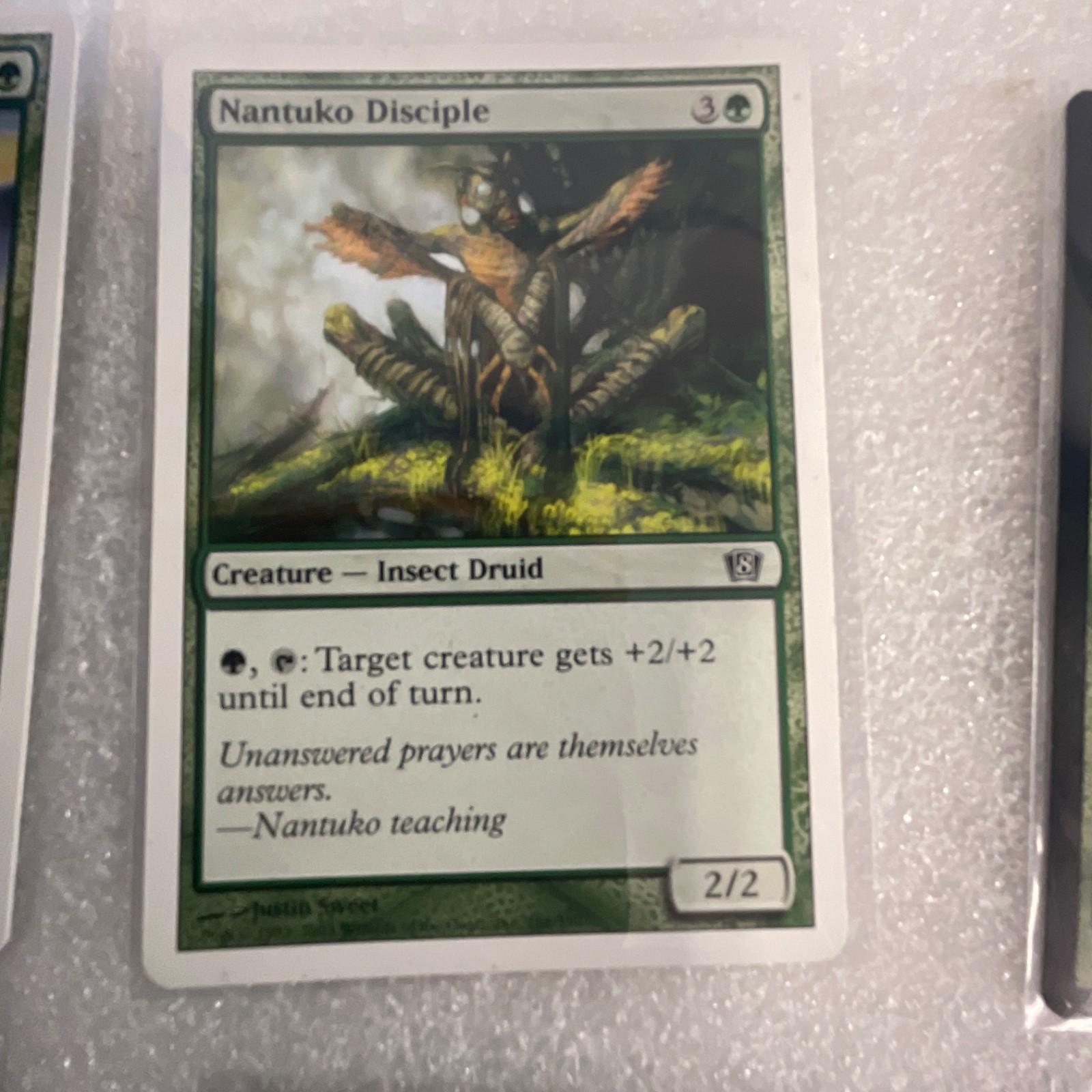 MTG 20 Card Green Lot Mixed Sets Nantuko Disciple Naturalize Nature's Spiral - Image 10