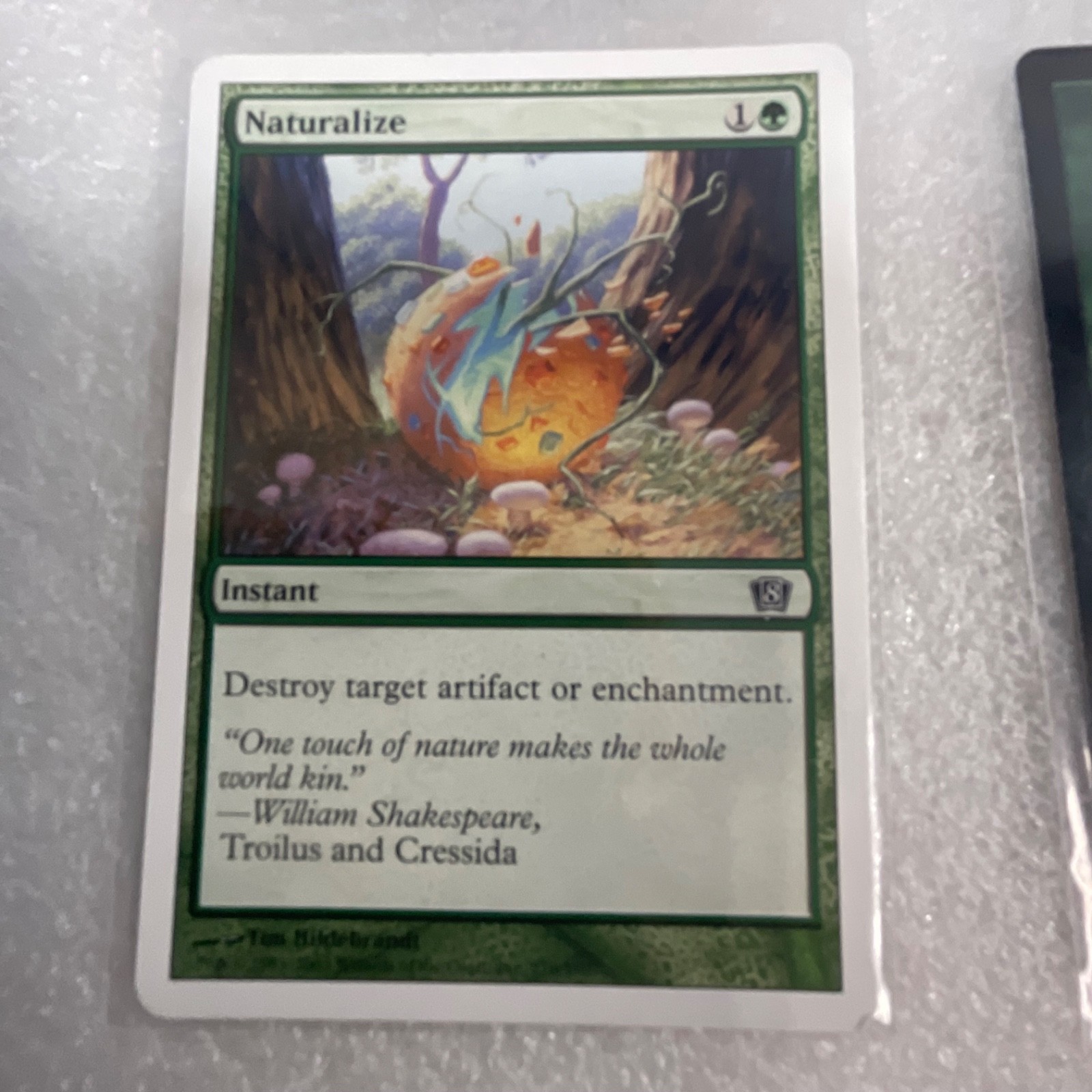 MTG 20 Card Green Lot Mixed Sets Nantuko Disciple Naturalize Nature's Spiral - Image 14