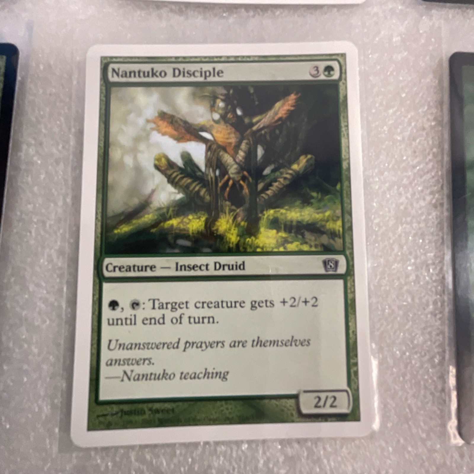 MTG 20 Card Green Lot Mixed Sets Nantuko Disciple Naturalize Nature's Spiral - Image 17