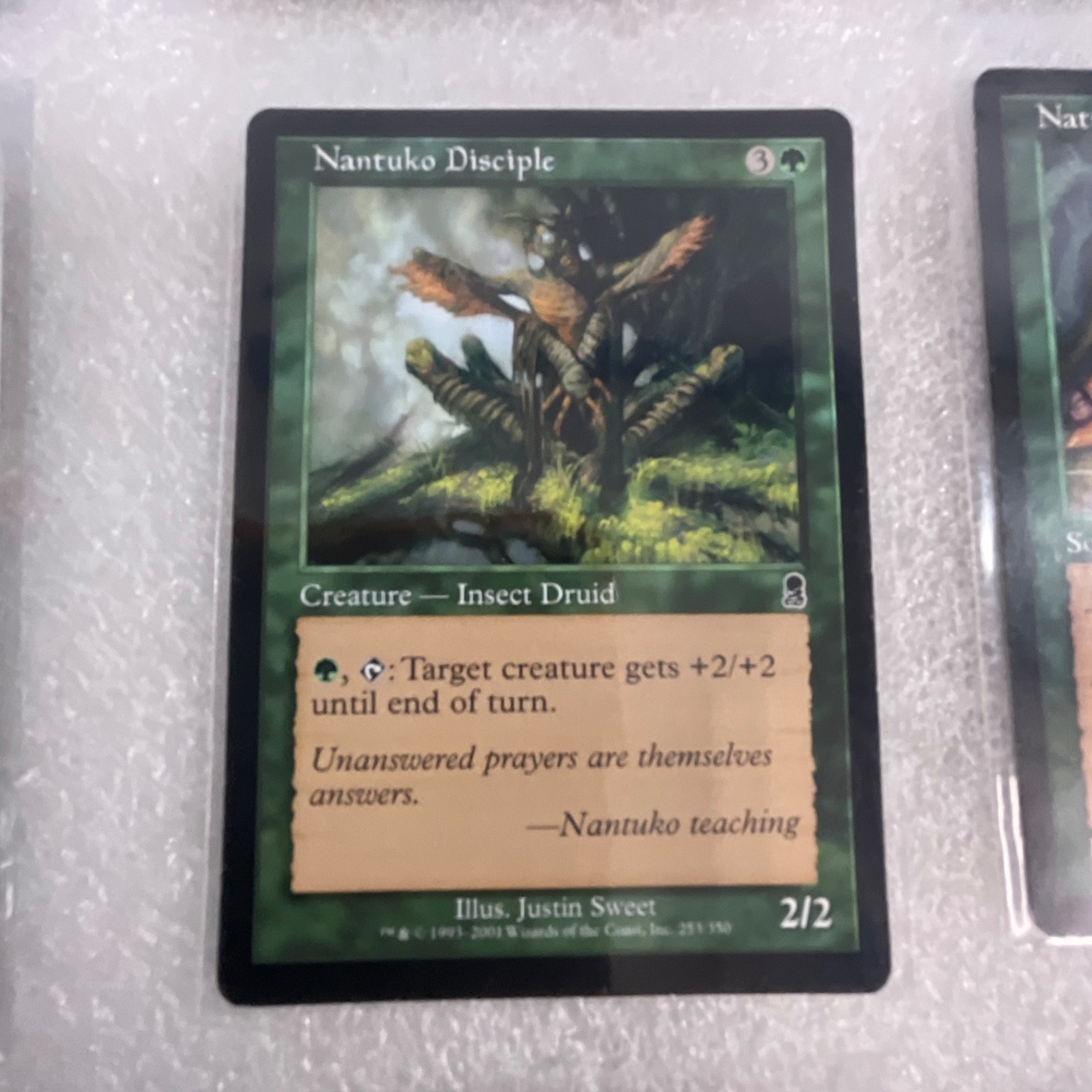 MTG 20 Card Green Lot Mixed Sets Nantuko Disciple Naturalize Nature's Spiral - Image 16