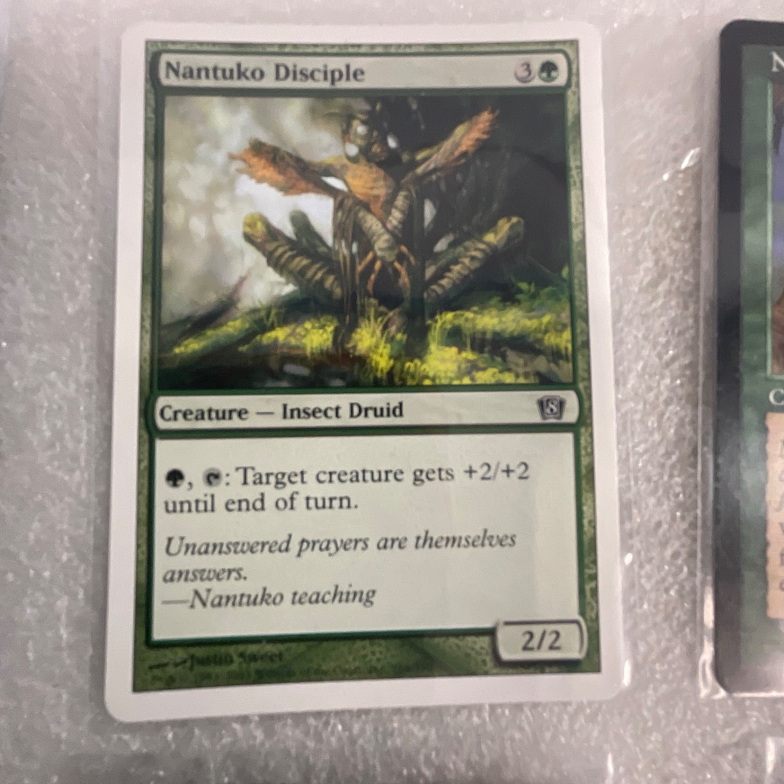 MTG 20 Card Green Lot Mixed Sets Nantuko Disciple Naturalize Nature's Spiral - Image 18