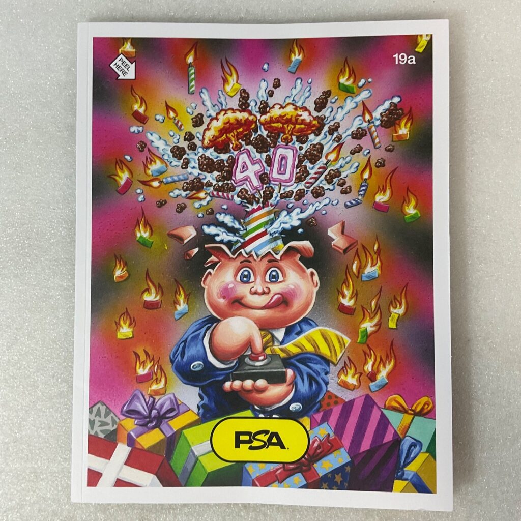 PSA Magazine October 2025 Vol 19 Garbage Pail Kids Adam Bomb 40th Anniversary - Image 1