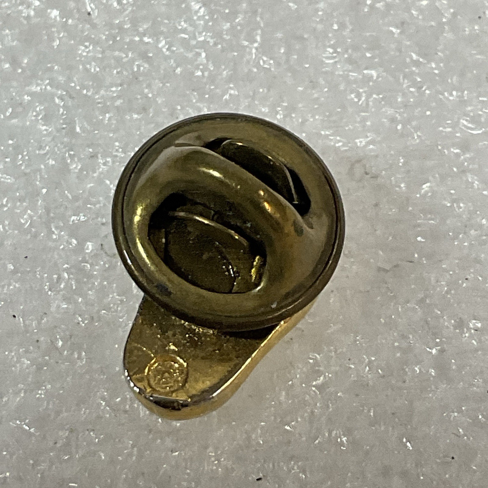 VTG Gold Toned Foot Print Foot Pin Pinback - Image 7