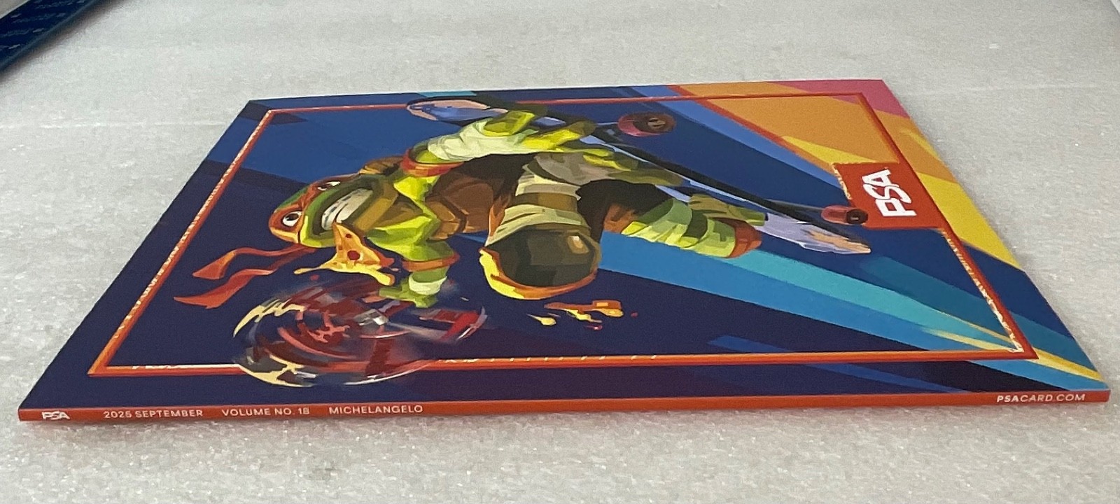 PSA Magazine September 2025 Vol 18 Michelangelo TMNT Cover Variant NM - Image 3