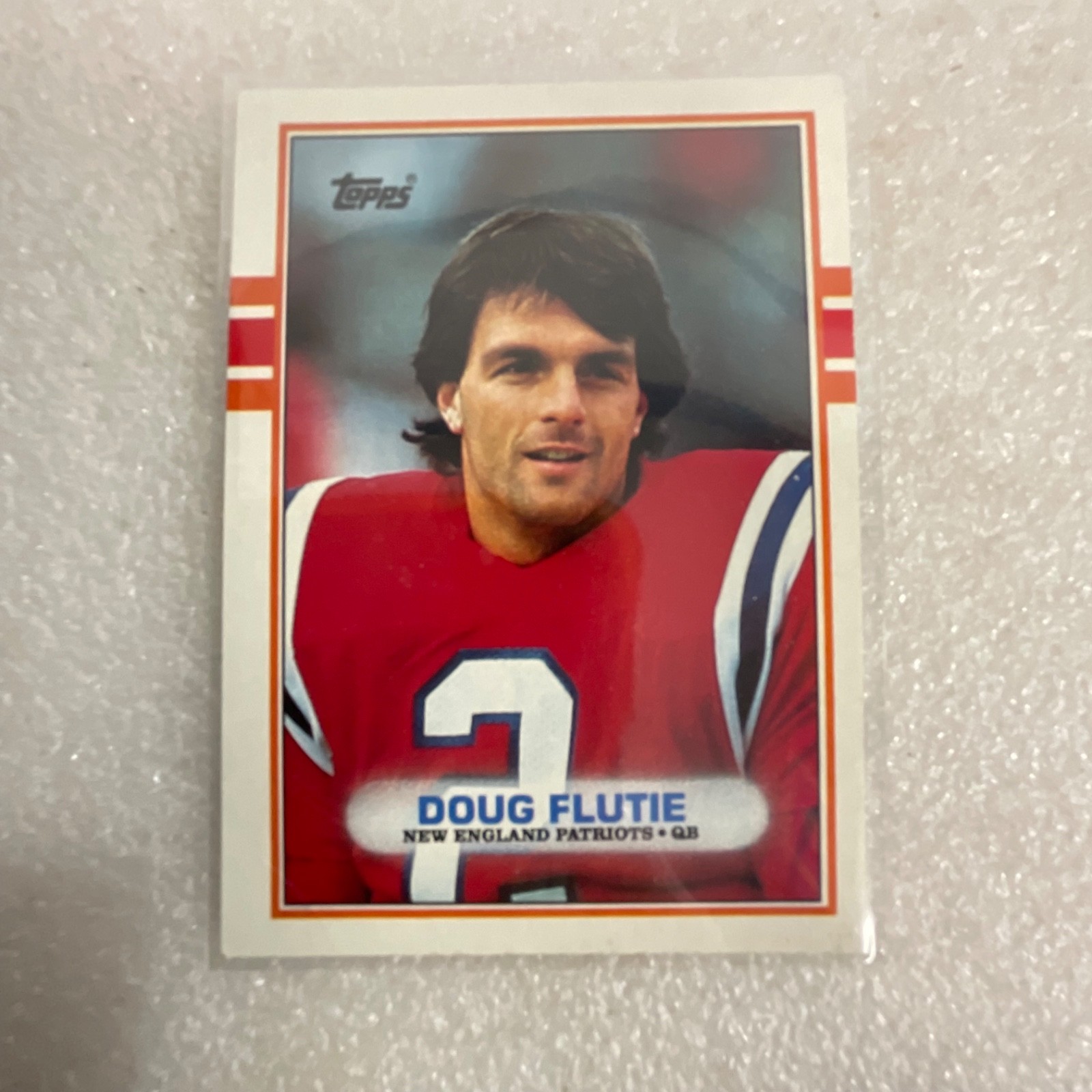1989 Topps Football 10 Card Lot Flutie Rozier Redskins Chargers - Image 3