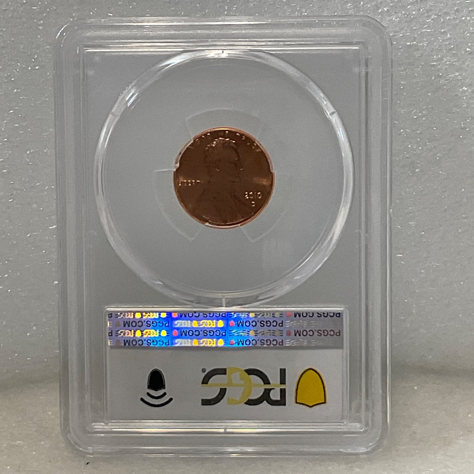 2010-D 1C Lincoln Shield Cent PCGS MS65RD Cert#53076131 - Image 8