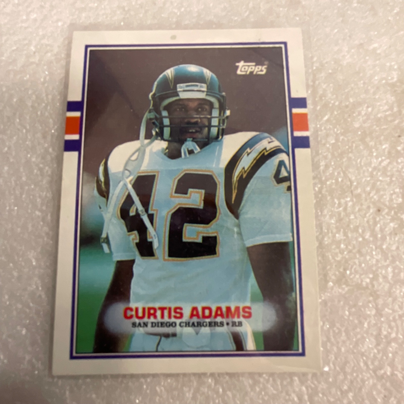1989 Topps Football 10 Card Lot Flutie Rozier Redskins Chargers - Image 9