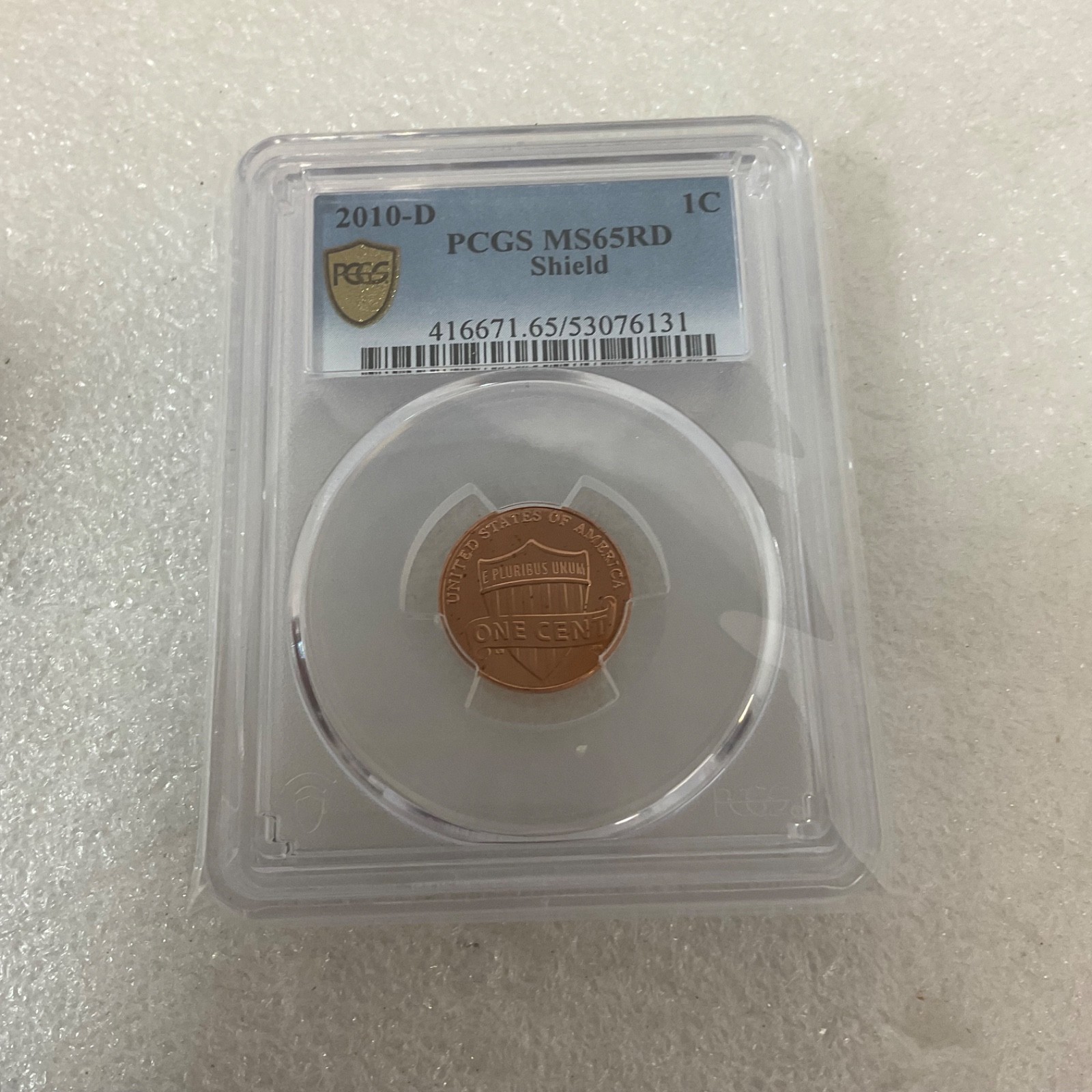 2010-D 1C Lincoln Shield Cent PCGS MS65RD Cert#53076131 - Image 19