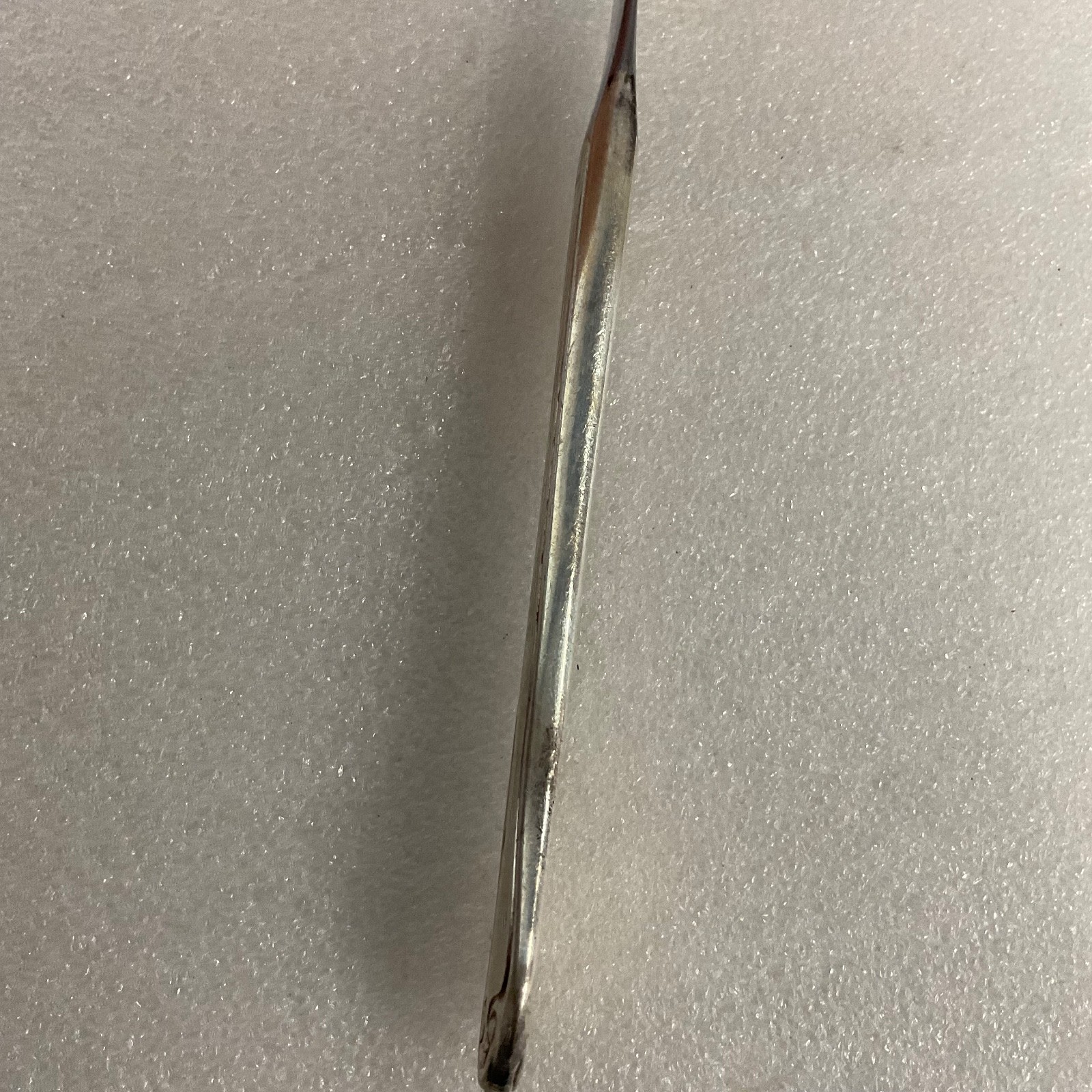 Vintage Silver Handle Stainless Table Knife 8in Ornate Flatware Utensil - Image 8