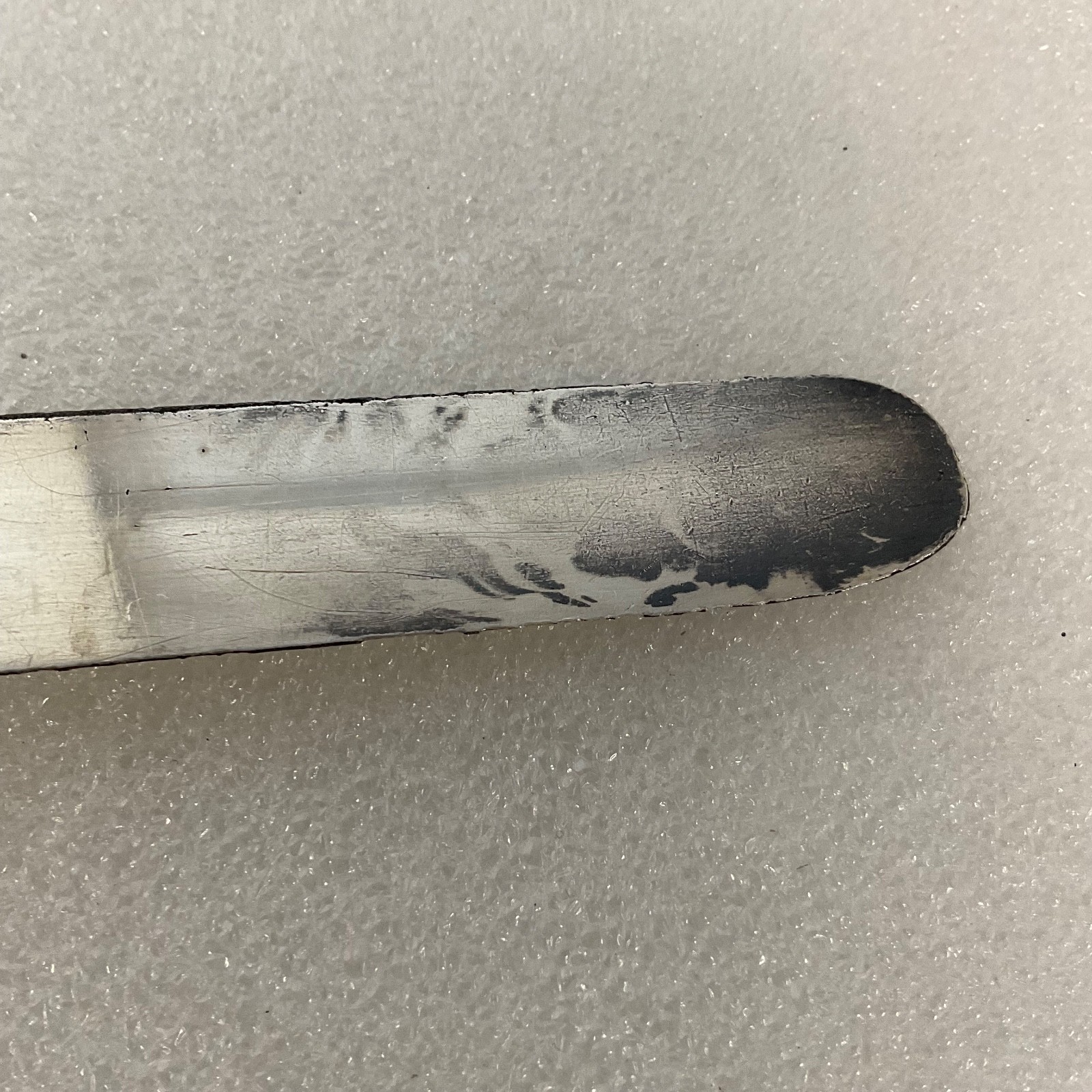 1847 Rogers Bros Silverplate Knife Pat May 17 1881 Embossed Floral Handle - Image 7