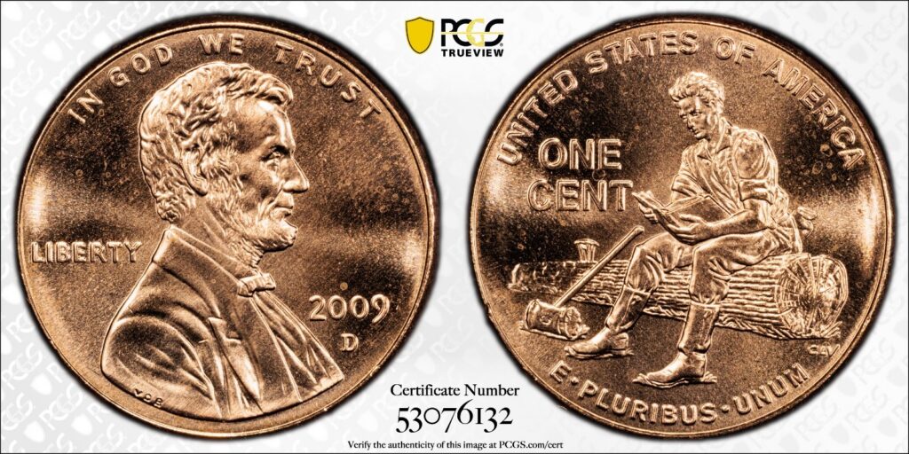 2009-D Lincoln Formative Years 1C PCGS MS64RD Cert#53076132 - Image 1