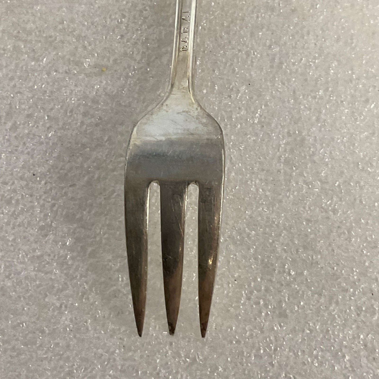 Vintage R&B Manor Plate Silverplate Fork 5.75in 3 Prong Flatware Utensil - Image 8