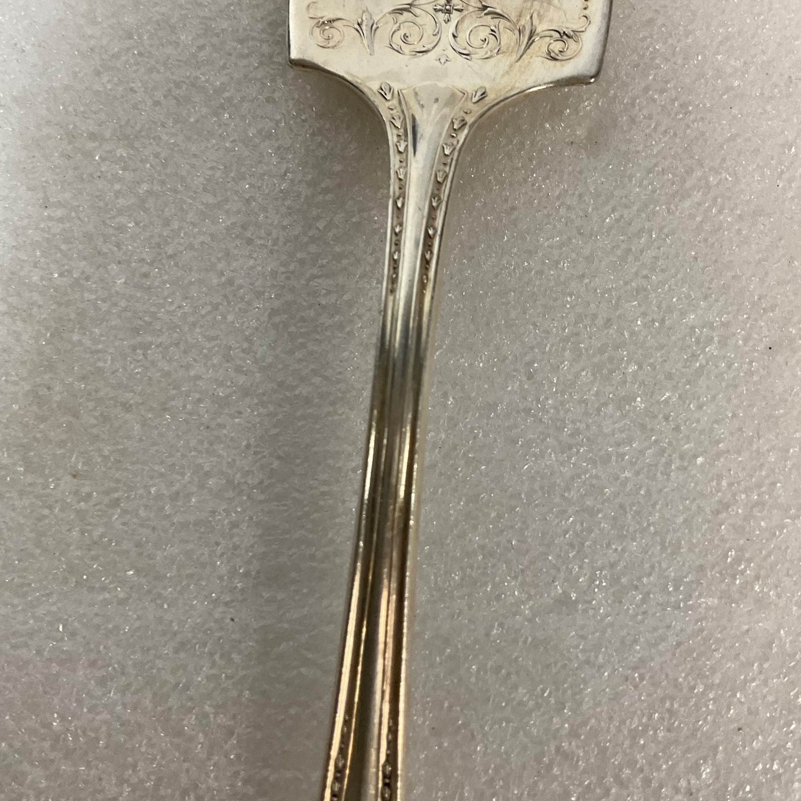 Vintage Community Silver Triple Plus Serving Fork 8.5in Silverplate Flatware - Image 6