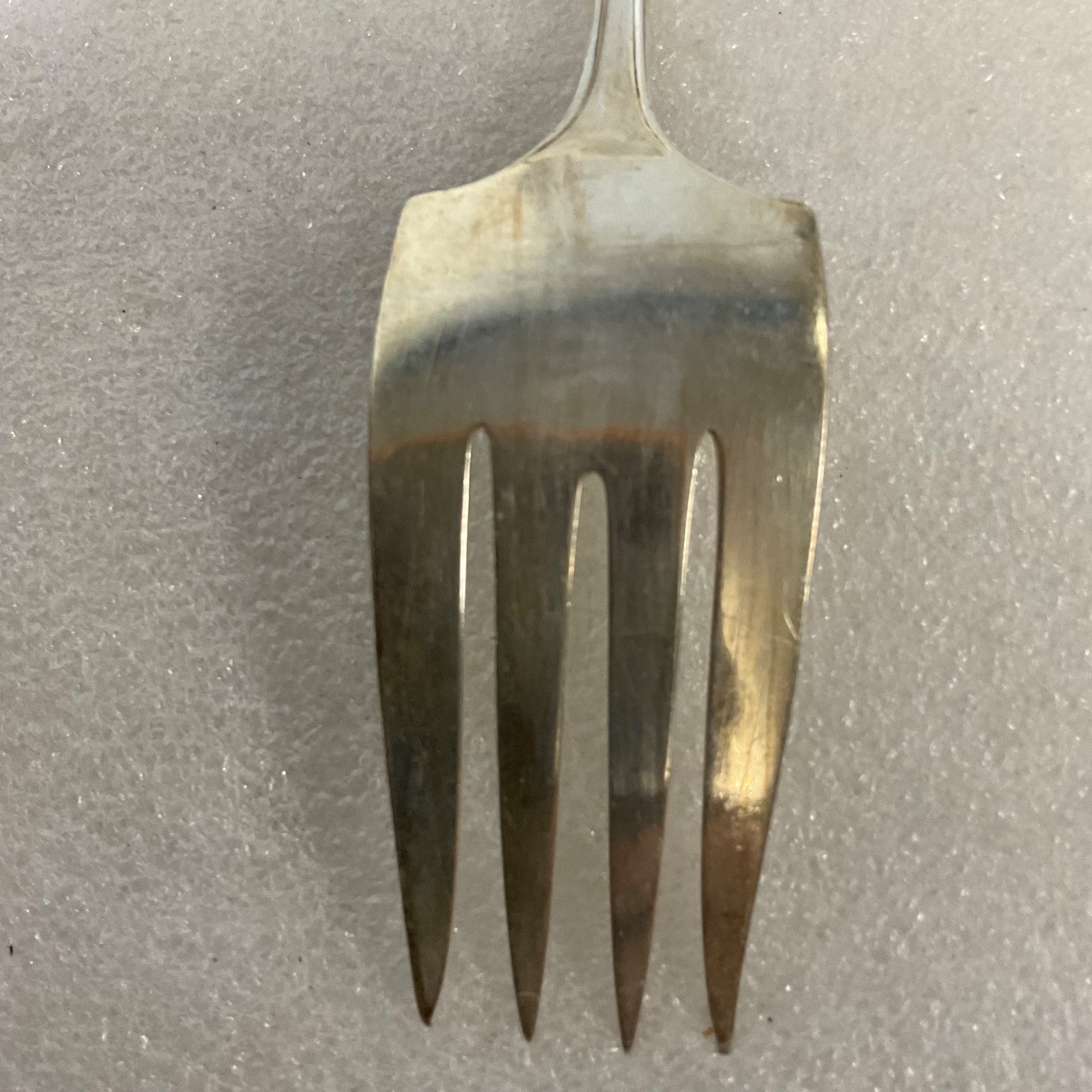 Vintage Community Silver Triple Plus Serving Fork 8.5in Silverplate Flatware - Image 10