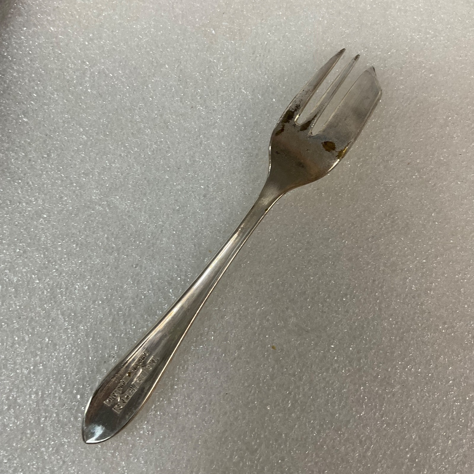 Vtg M.S. Ltd Sheffield England Fish or Cold Meat Fork 5.75in EPNS Silver Plate - Image 2