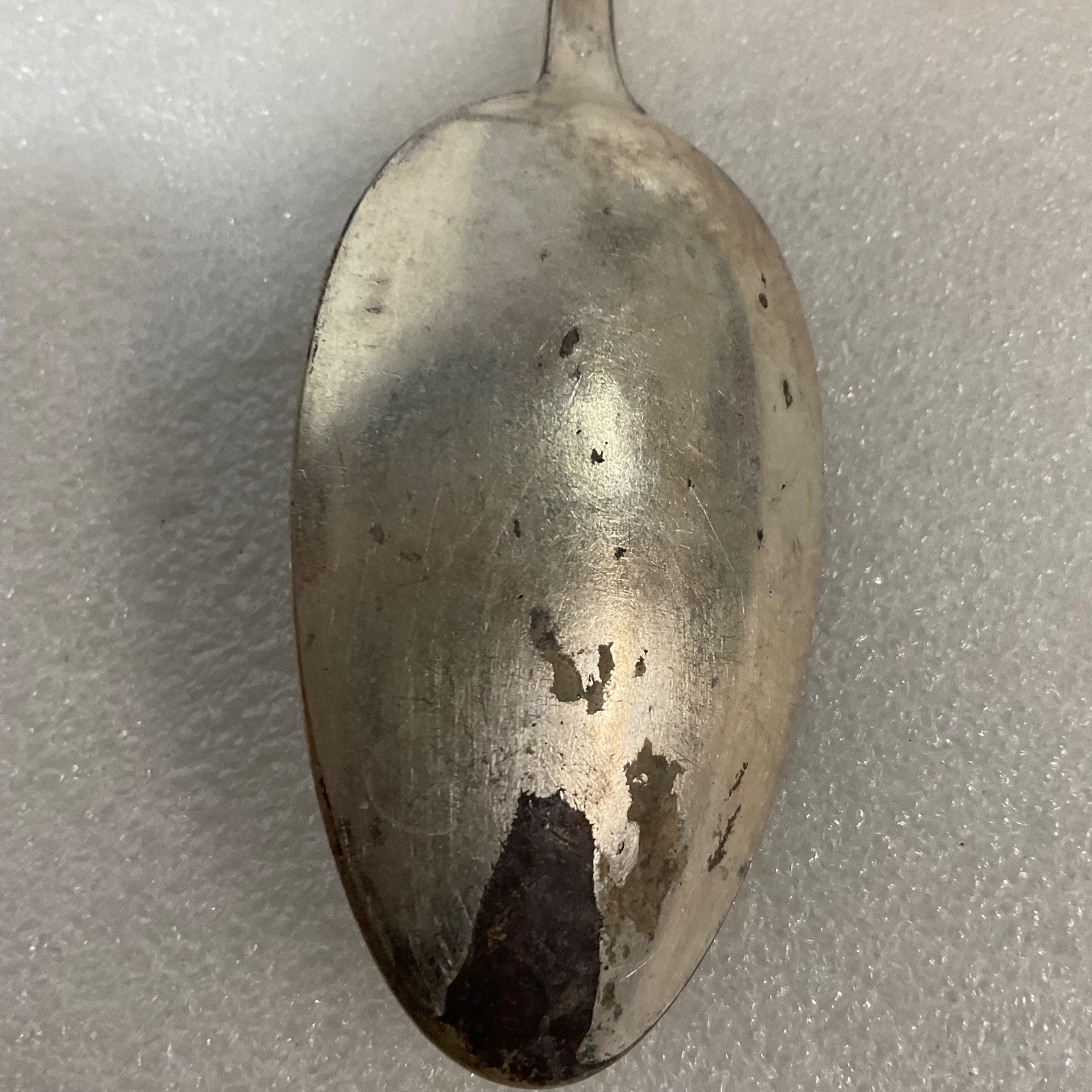 Vintage Wm Rogers Mfg Co Silverplate Spoon 6in Floral Pattern Antique Flatware - Image 6
