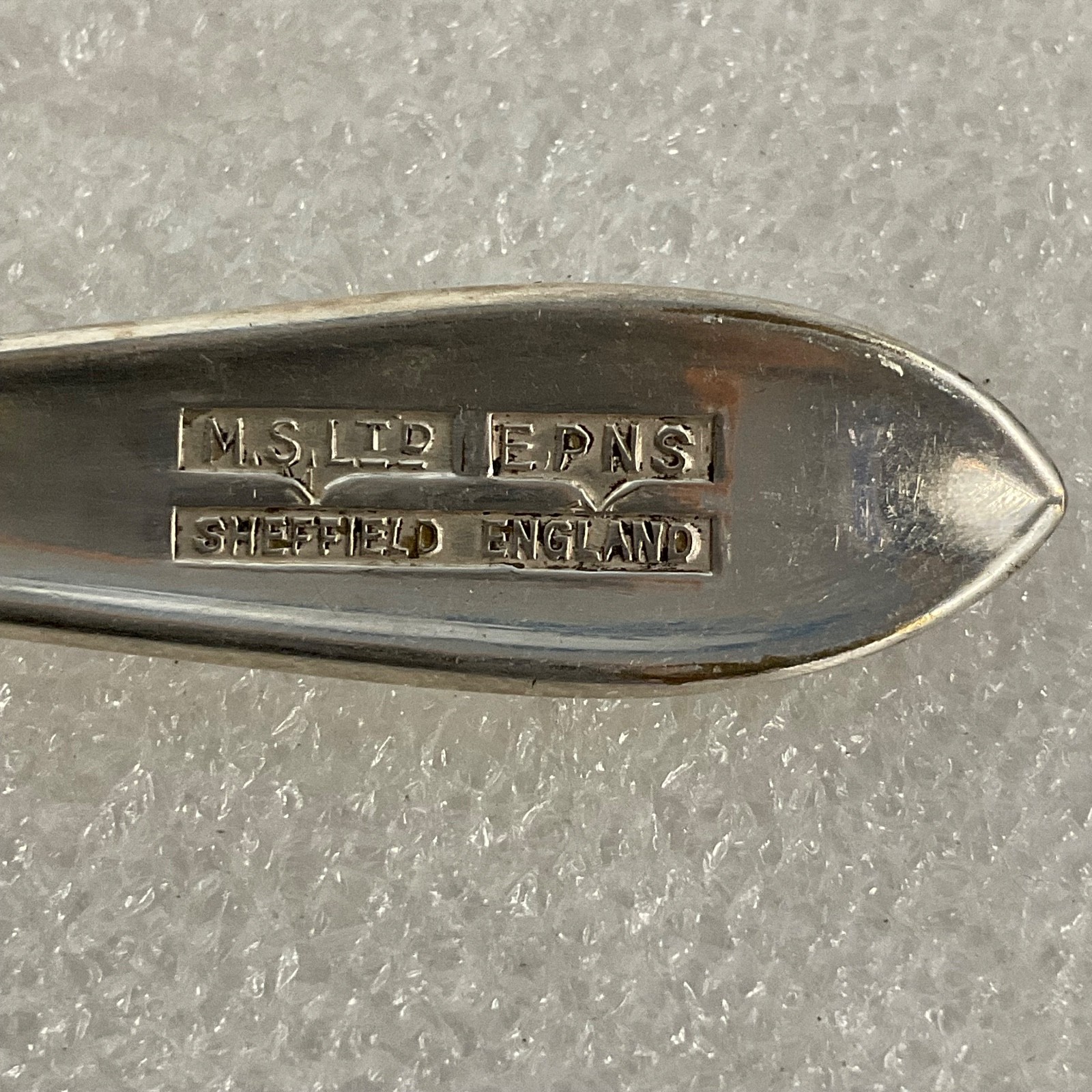 Vtg M.S. Ltd Sheffield England Fish or Cold Meat Fork 5.75in EPNS Silver Plate - Image 3