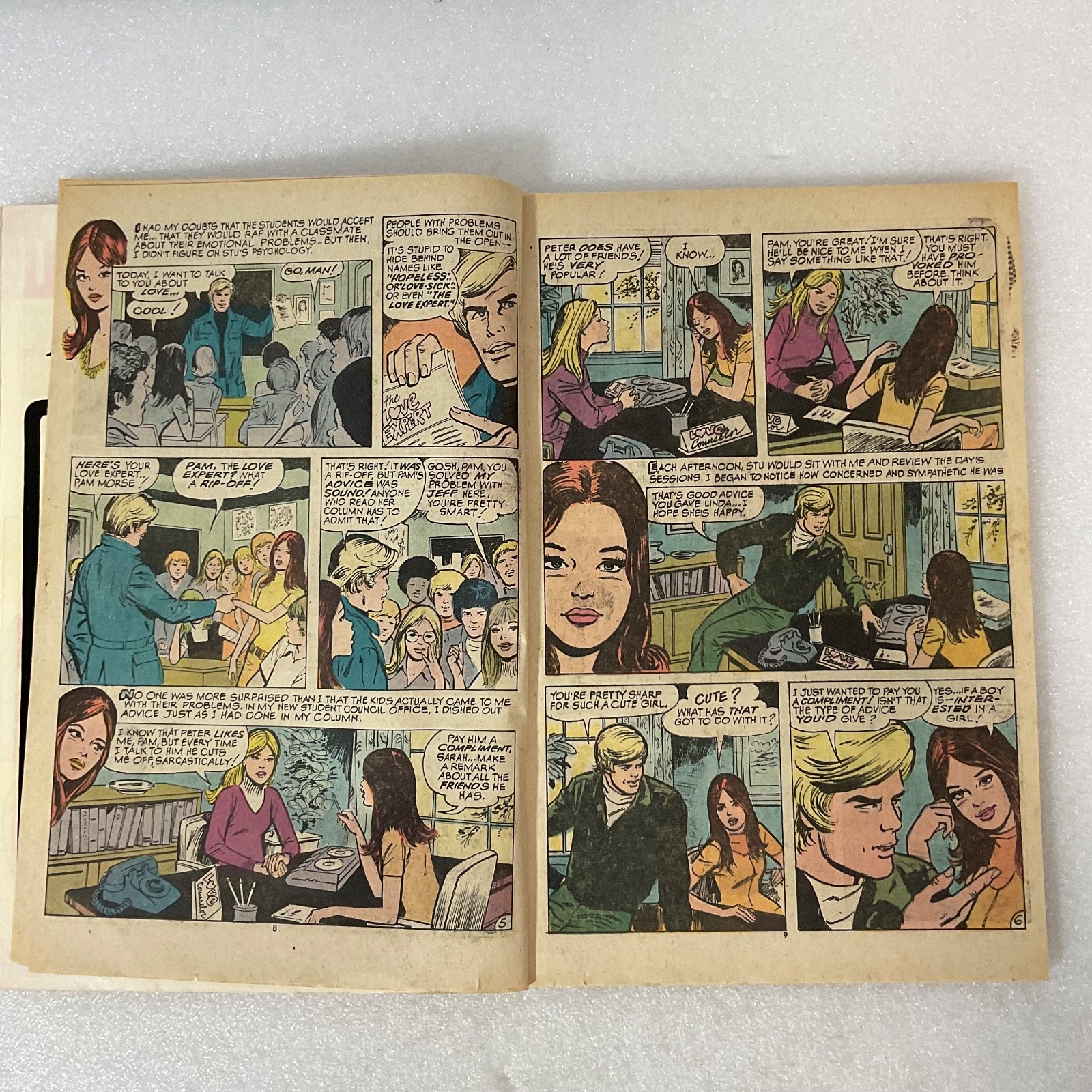Vintage DC Young Love Comic Book No.111 Sept 1974 100 Pages 60¢ Romance Issue - Image 11