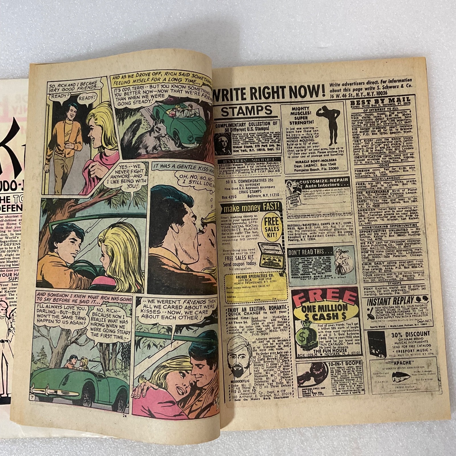 Vintage DC Young Love Comic Book No.111 Sept 1974 100 Pages 60¢ Romance Issue - Image 14